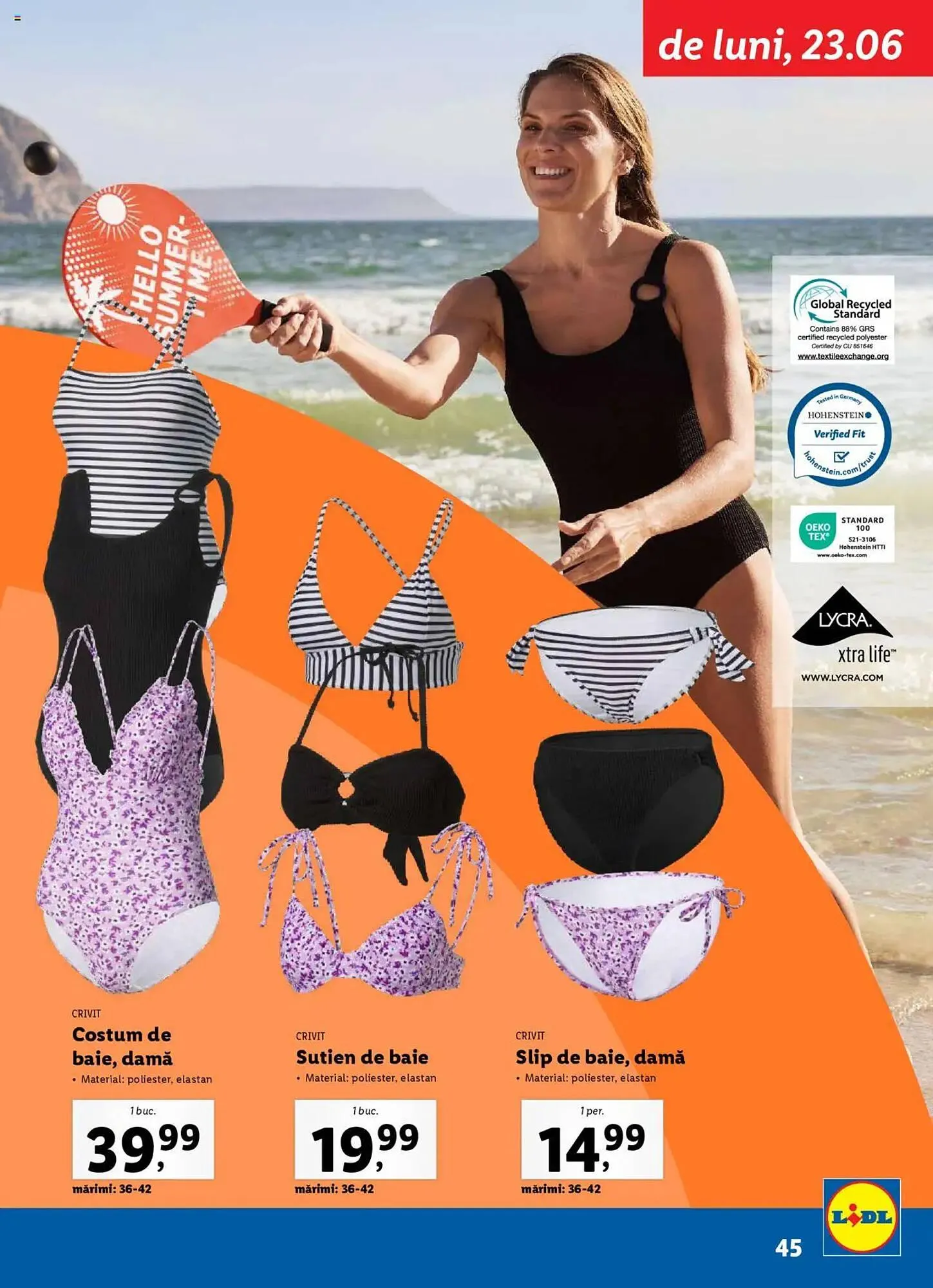 Catalog Catalog Lidl de la 18 mai până la 6 iulie 2025 - Revista Pagina 45