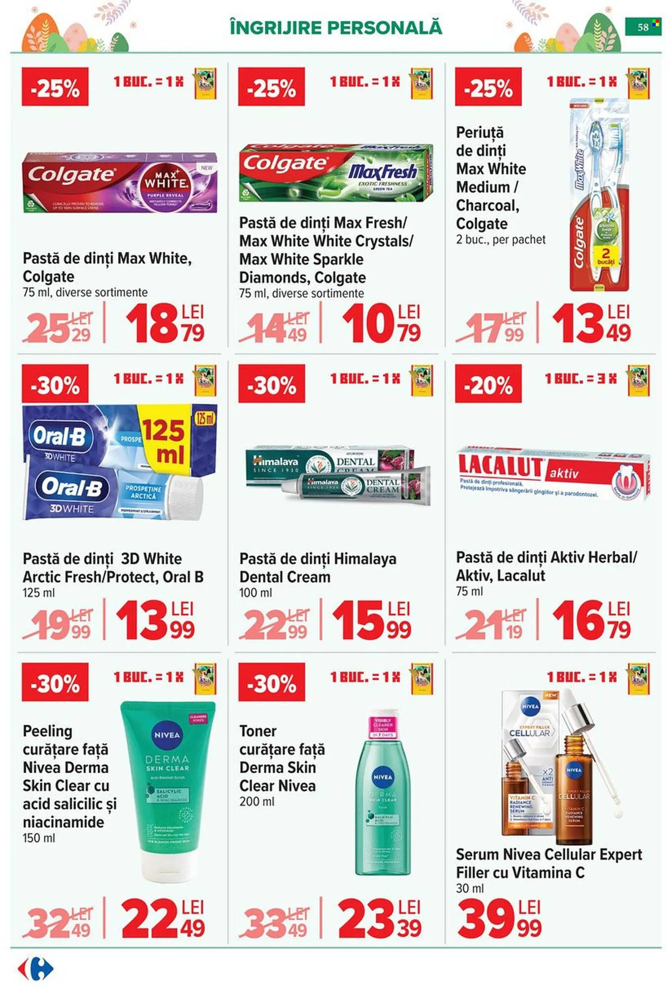 Catalog Catalog Carrefour de la 25 martie până la 5 aprilie 2026 - Revista Pagina 62