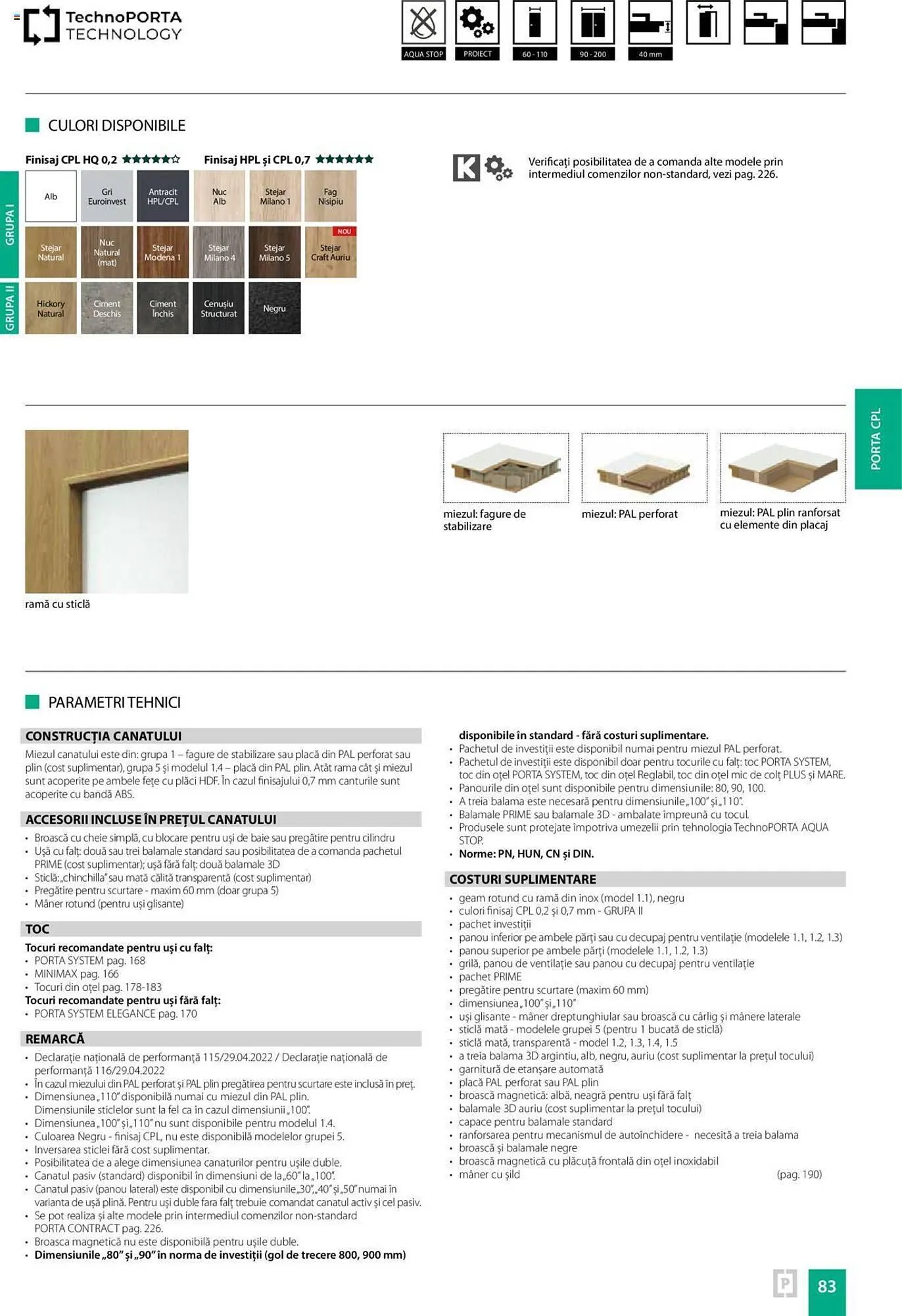 Catalog Сatalog Proges de la 13 septembrie până la 31 decembrie 2024 - Revista Pagina 83