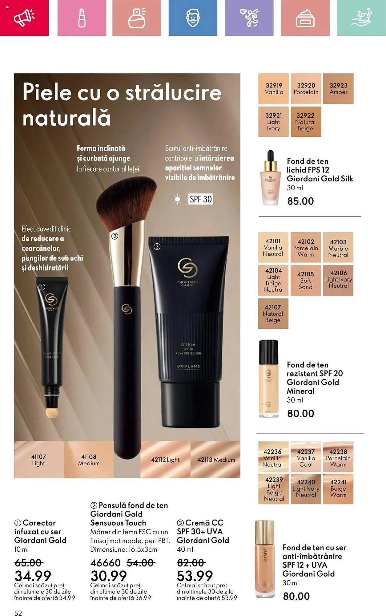 Catalog Catalog Oriflame de la 23 martie până la 12 aprilie 2025 - Revista Pagina 52