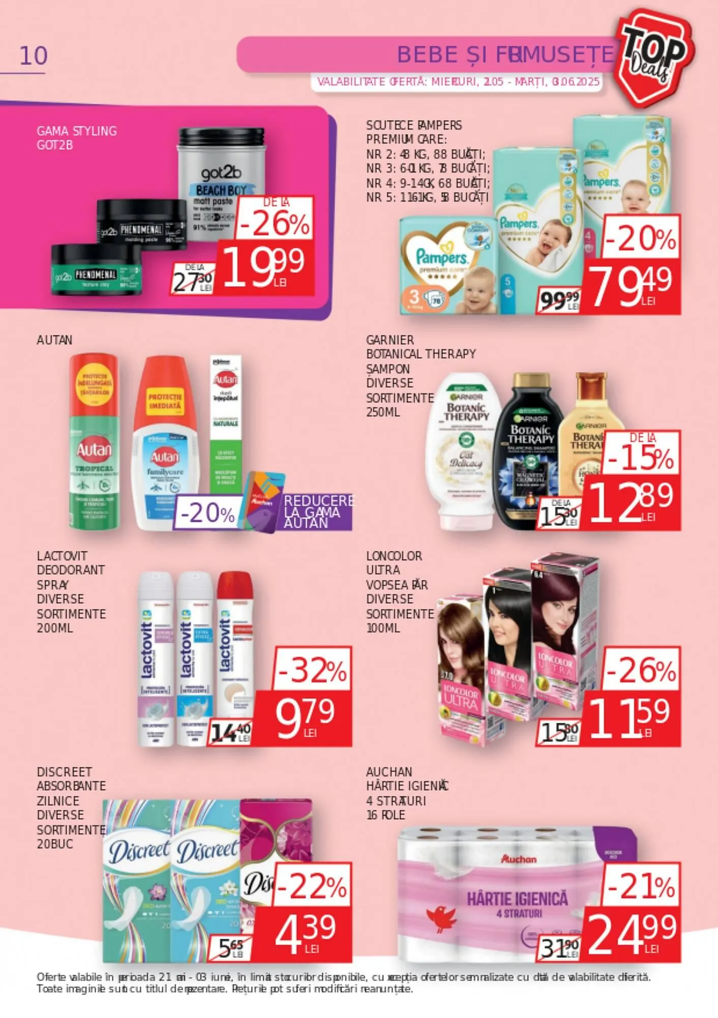 Catalog Catalog Auchan de la 21 mai până la 3 iunie 2025 - Revista Pagina 9