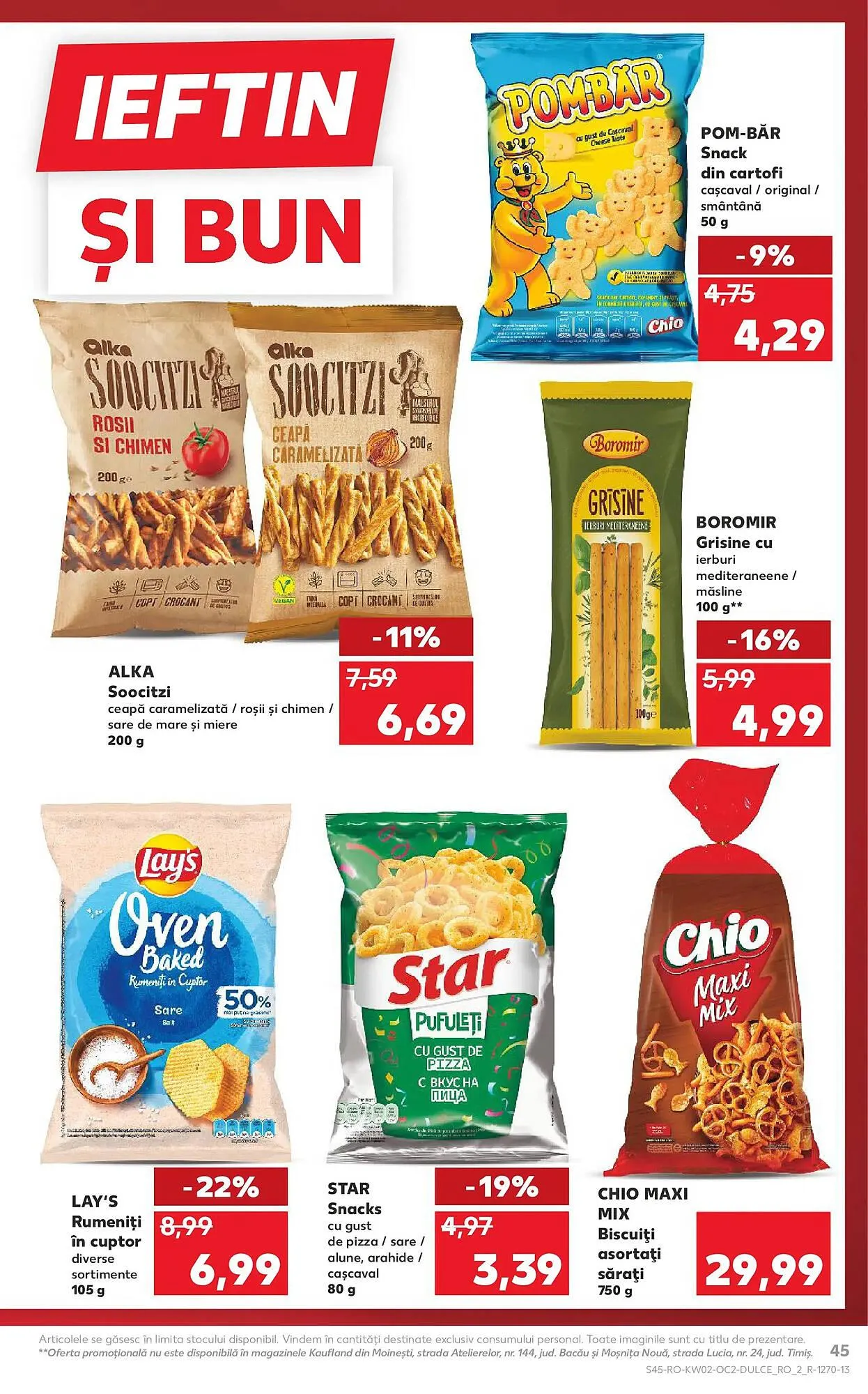 Catalog Catalog Kaufland de la 7 ianuarie până la 13 ianuarie 2026 - Revista Pagina 45