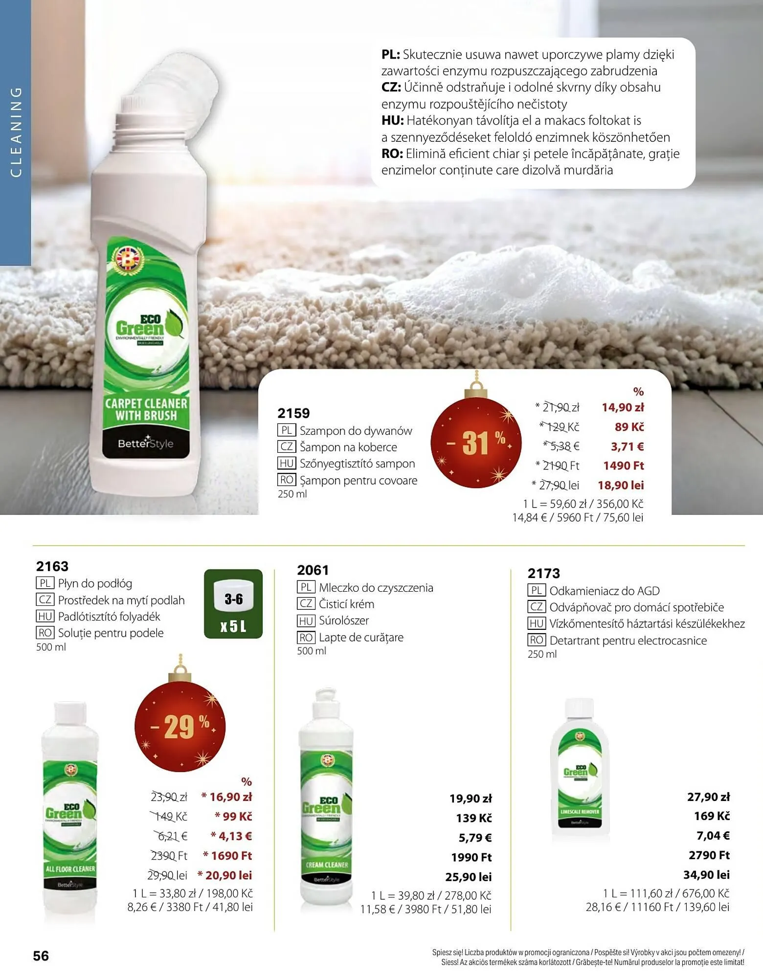 Catalog Catalog BetterStyle de la 1 noiembrie până la 30 noiembrie 2025 - Revista Pagina 56