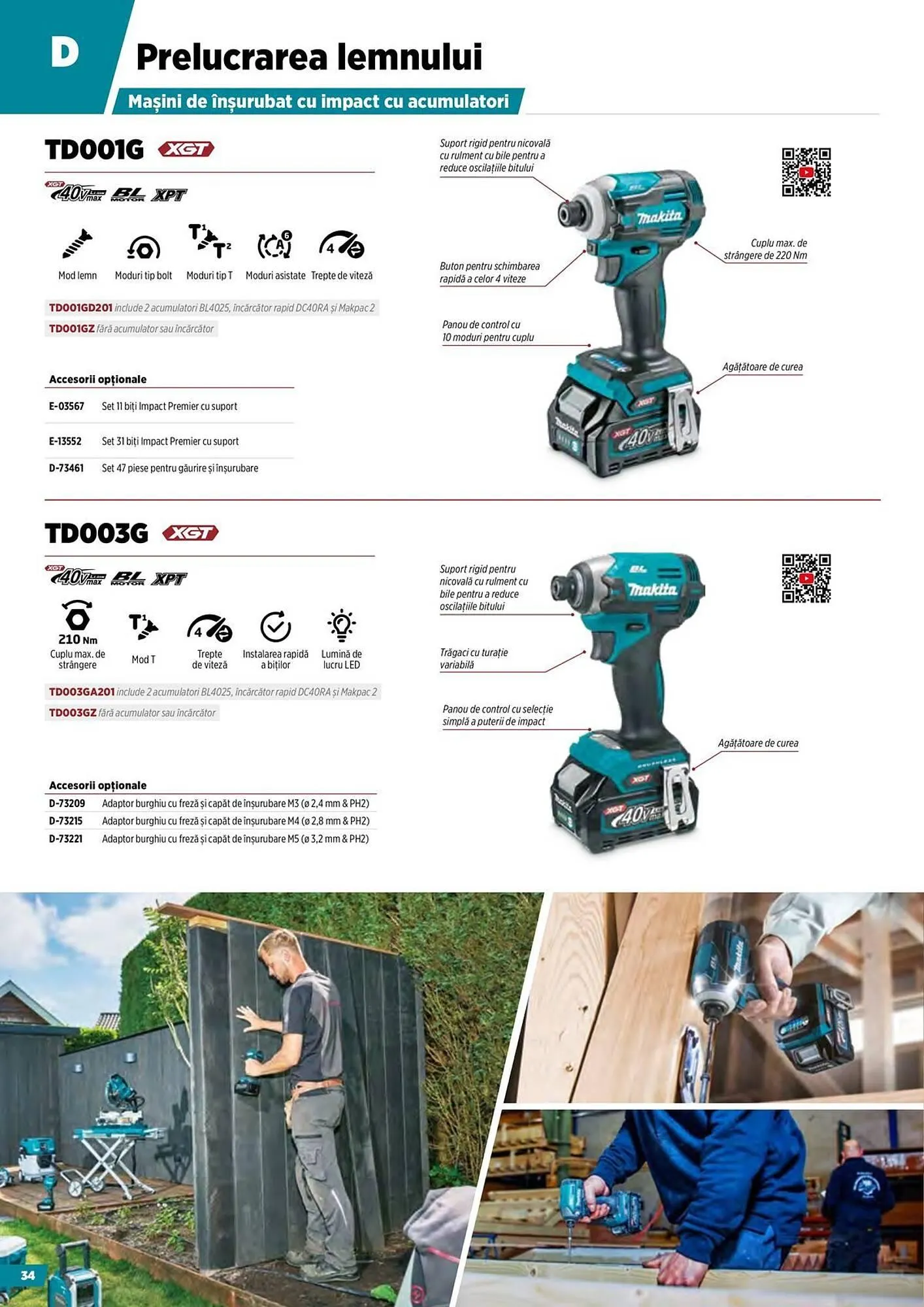 Catalog Catalog Makita de la 11 aprilie până la 28 octombrie 2025 - Revista Pagina 34