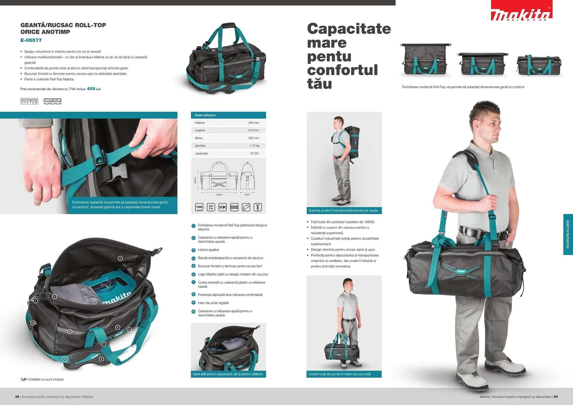 Catalog Makita catalog de la 27 iulie până la 31 decembrie 2023 - Revista Pagina 50