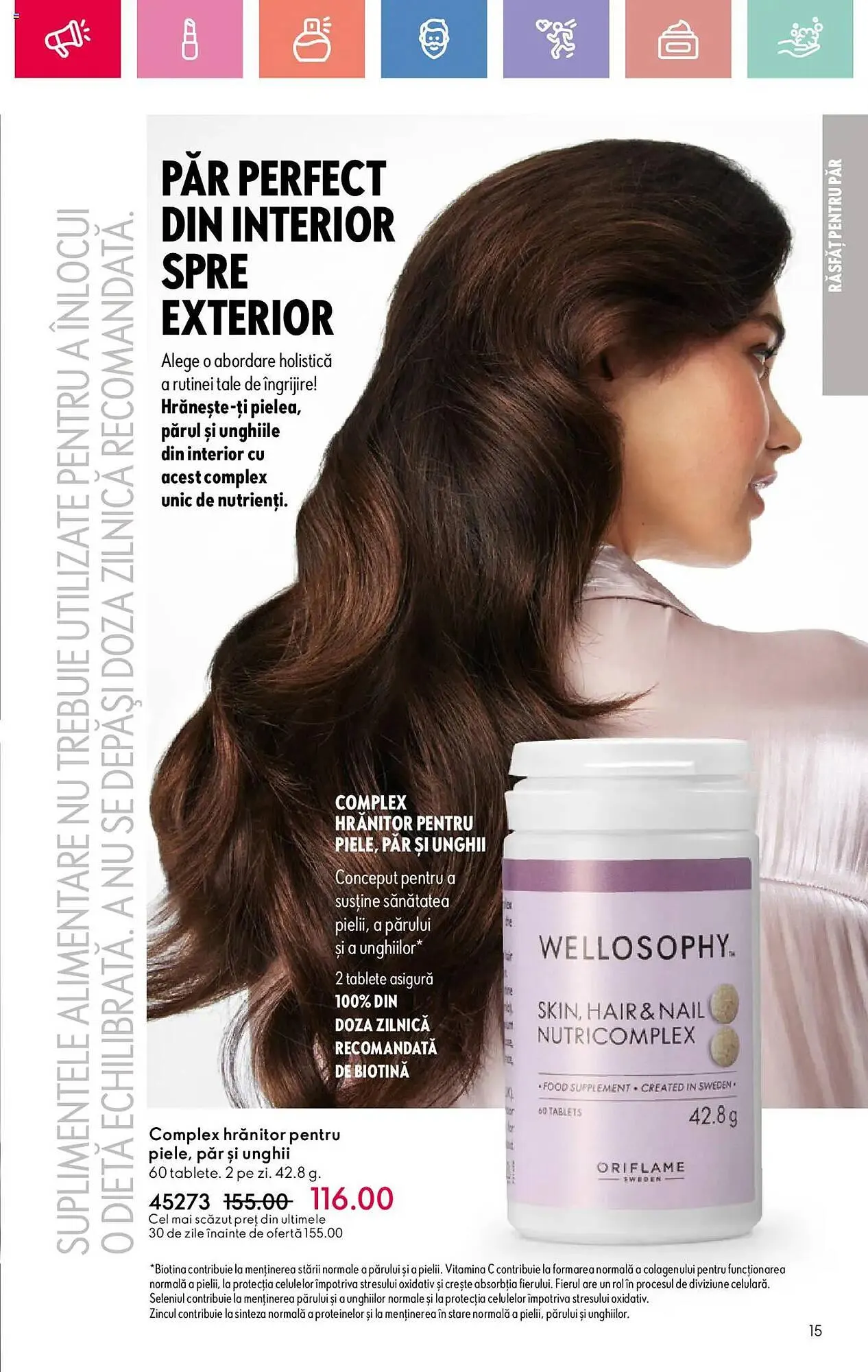 Catalog Catalog Oriflame de la 26 iulie până la 19 august 2025 - Revista Pagina 15