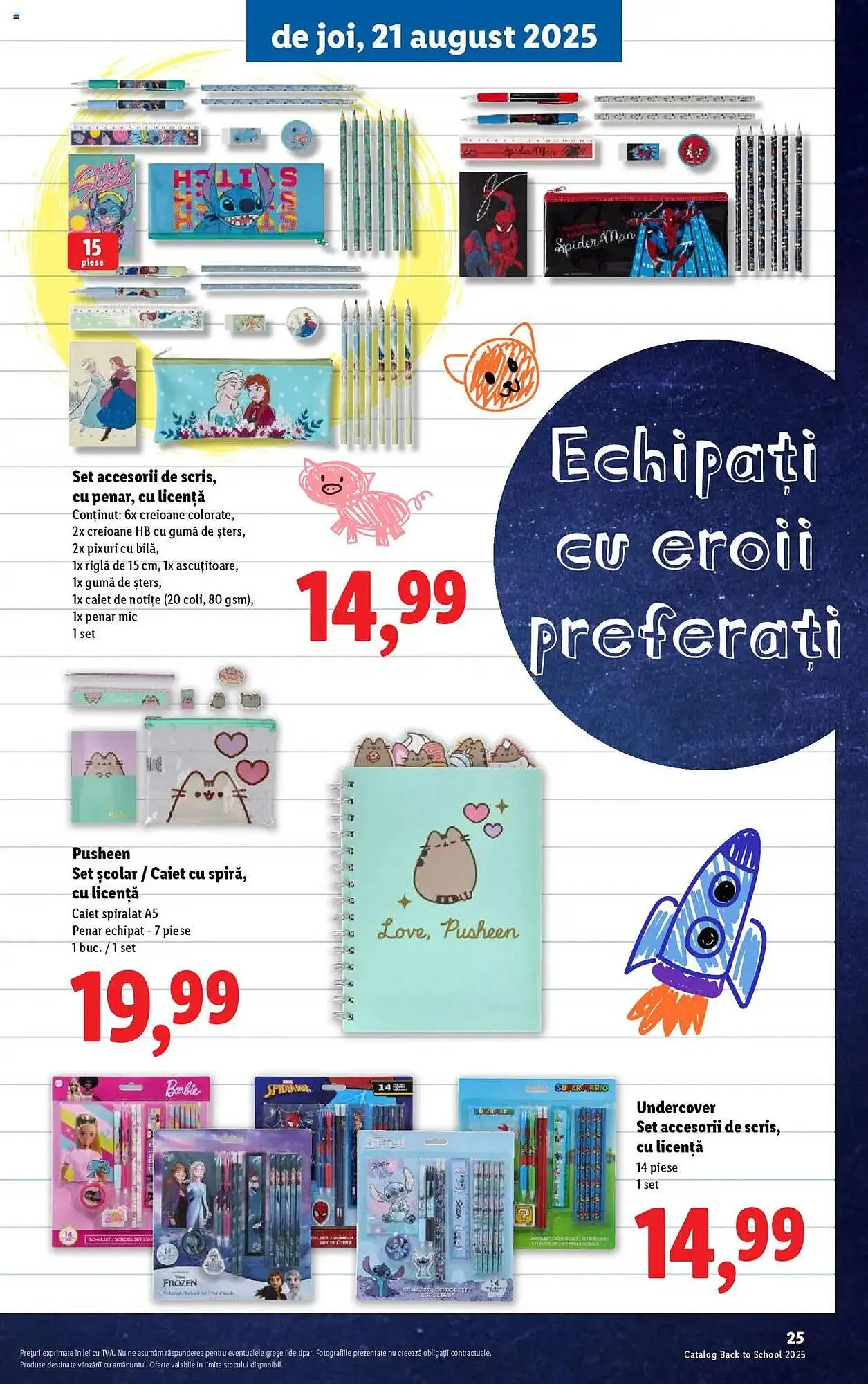 Catalog Catalog Lidl de la 11 august până la 31 august 2025 - Revista Pagina 25