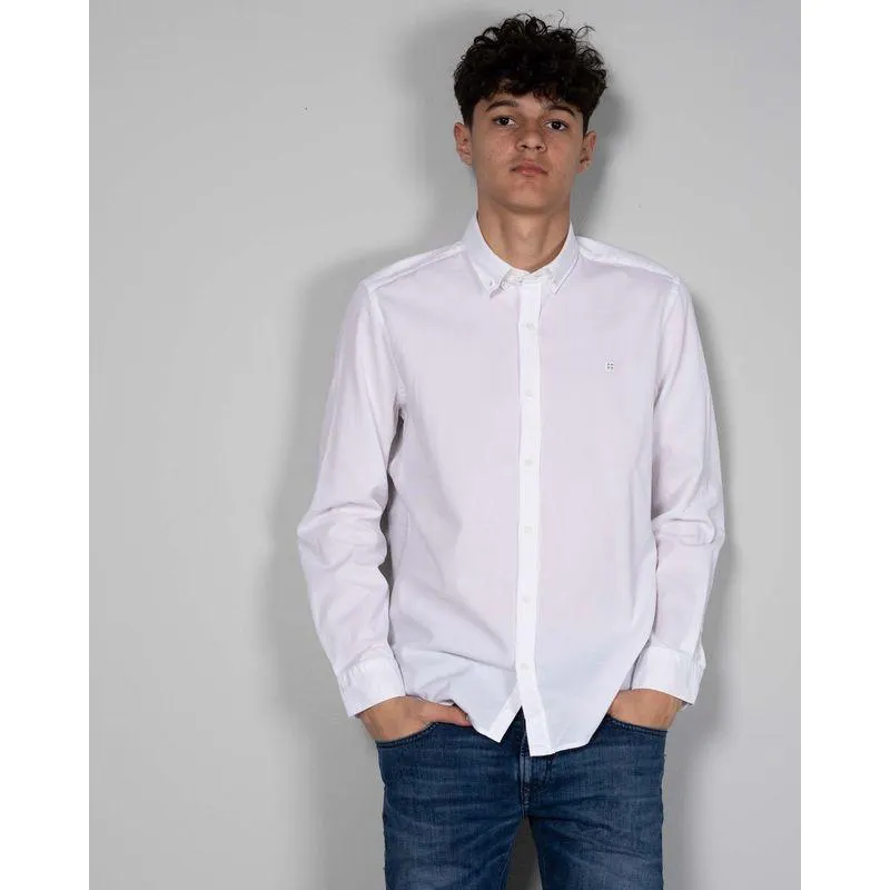 Camasa regular fit din bumbac cu maneca lunga 24KOS01012