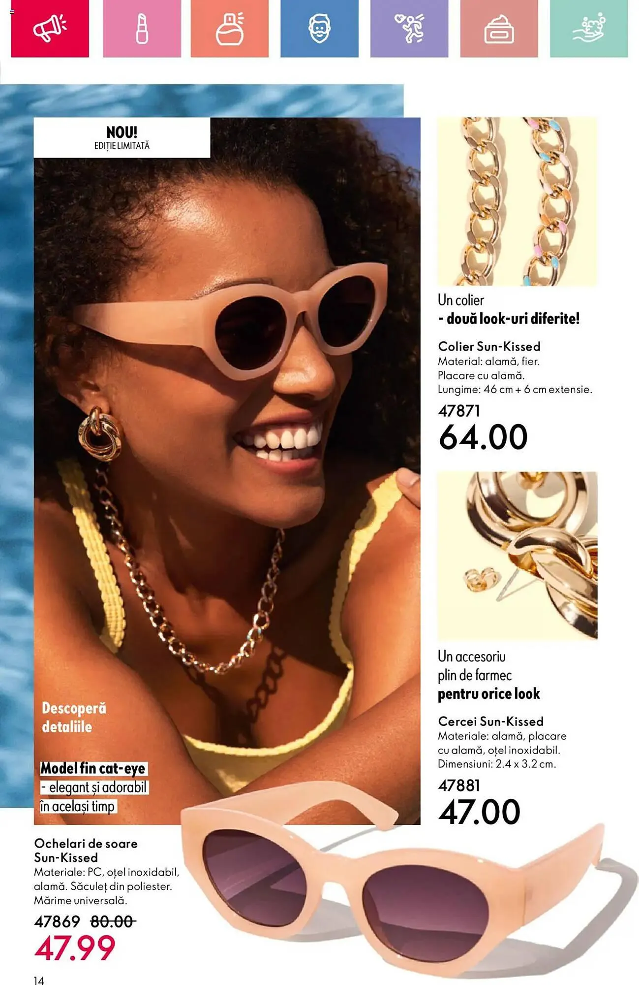 Catalog Catalog Oriflame de la 25 mai până la 14 iunie 2025 - Revista Pagina 14