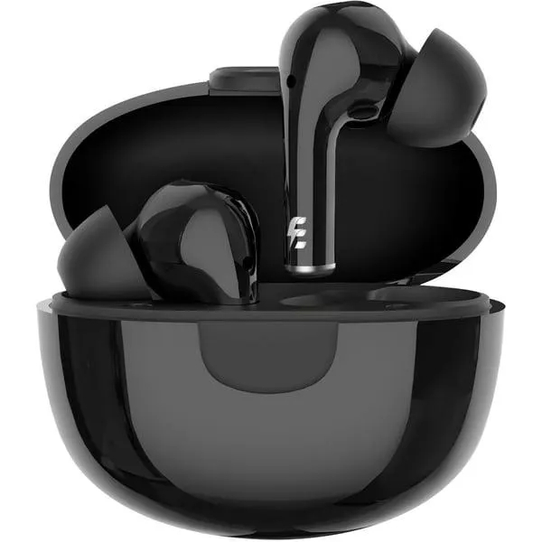 Casti E-BODA Crystal Clear Sound, True Wireless Bluetooth, In-ear, Microfon, negru