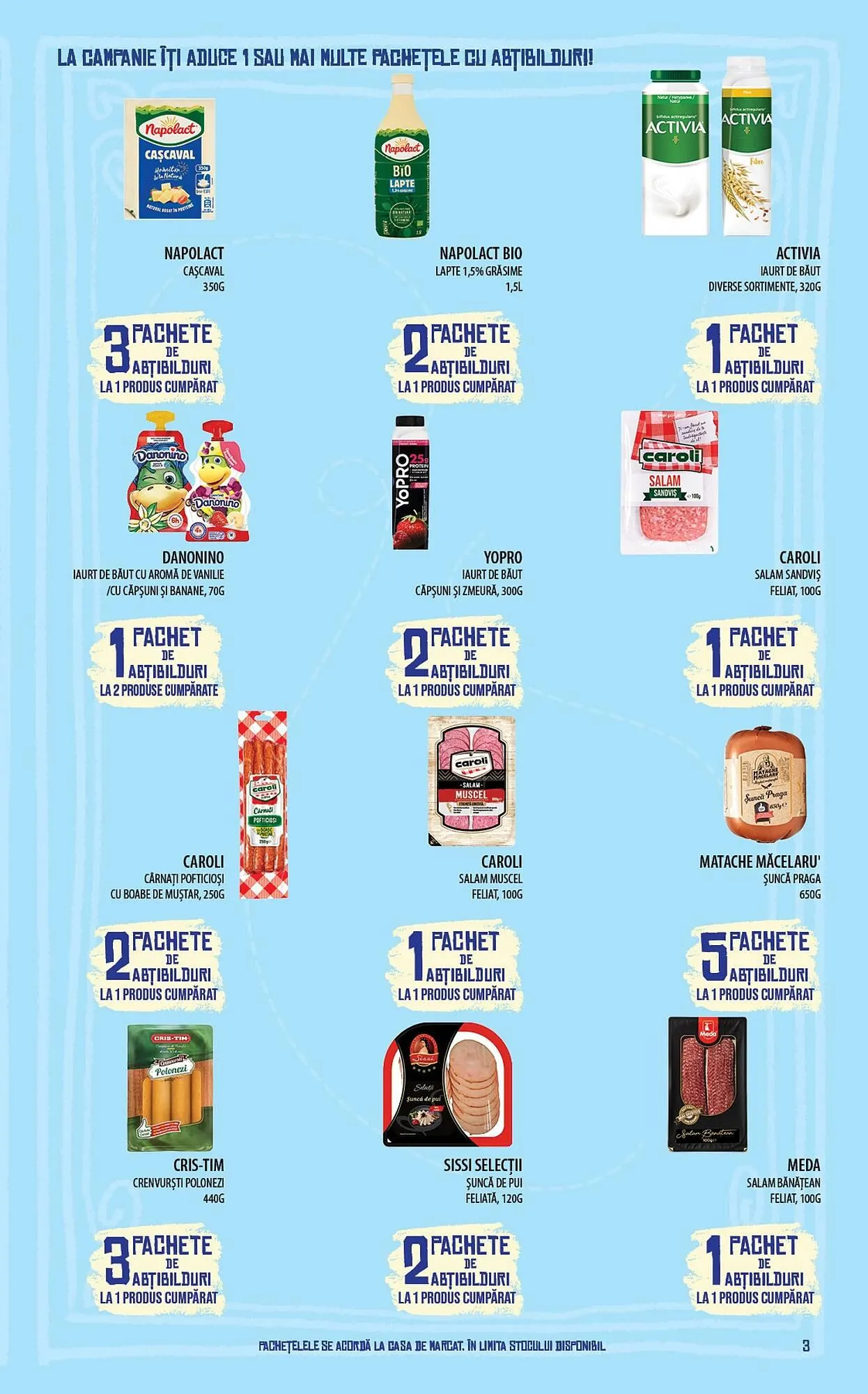 Catalog Catalog Mega Image de la 26 martie până la 8 aprilie 2026 - Revista Pagina 3