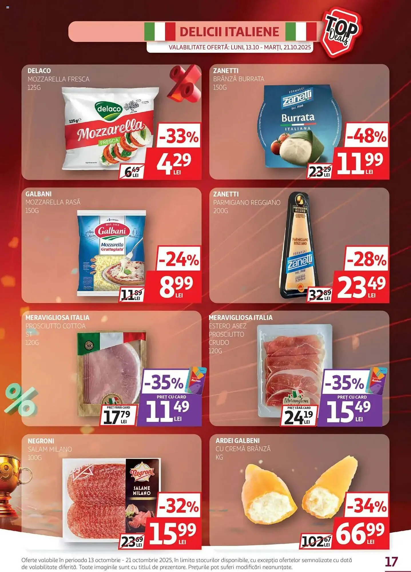 Catalog Catalog Auchan de la 12 octombrie până la 21 octombrie 2025 - Revista Pagina 17