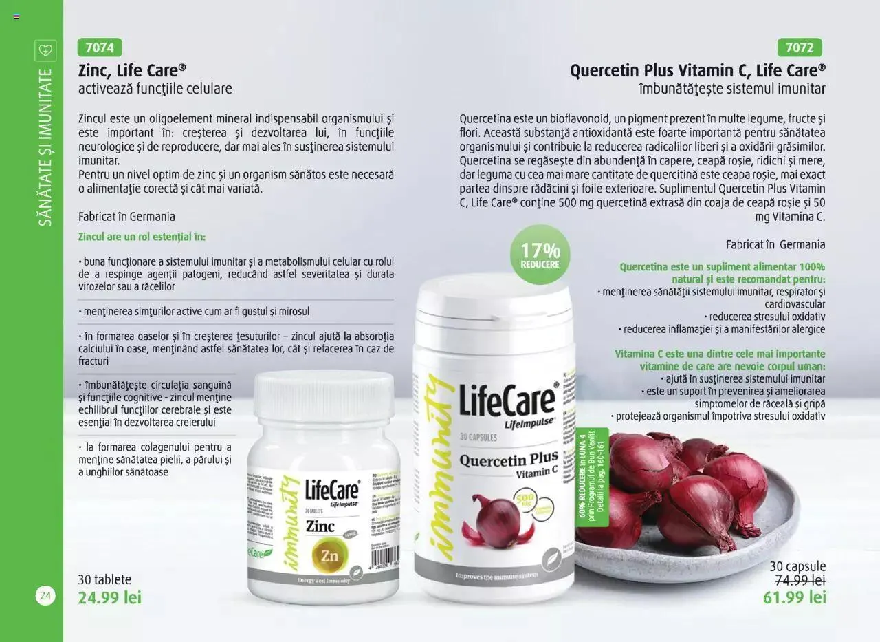 Catalog Catalog Life Care primavara-vara 2023 de la 1 martie până la 31 decembrie 2023 - Revista Pagina 26