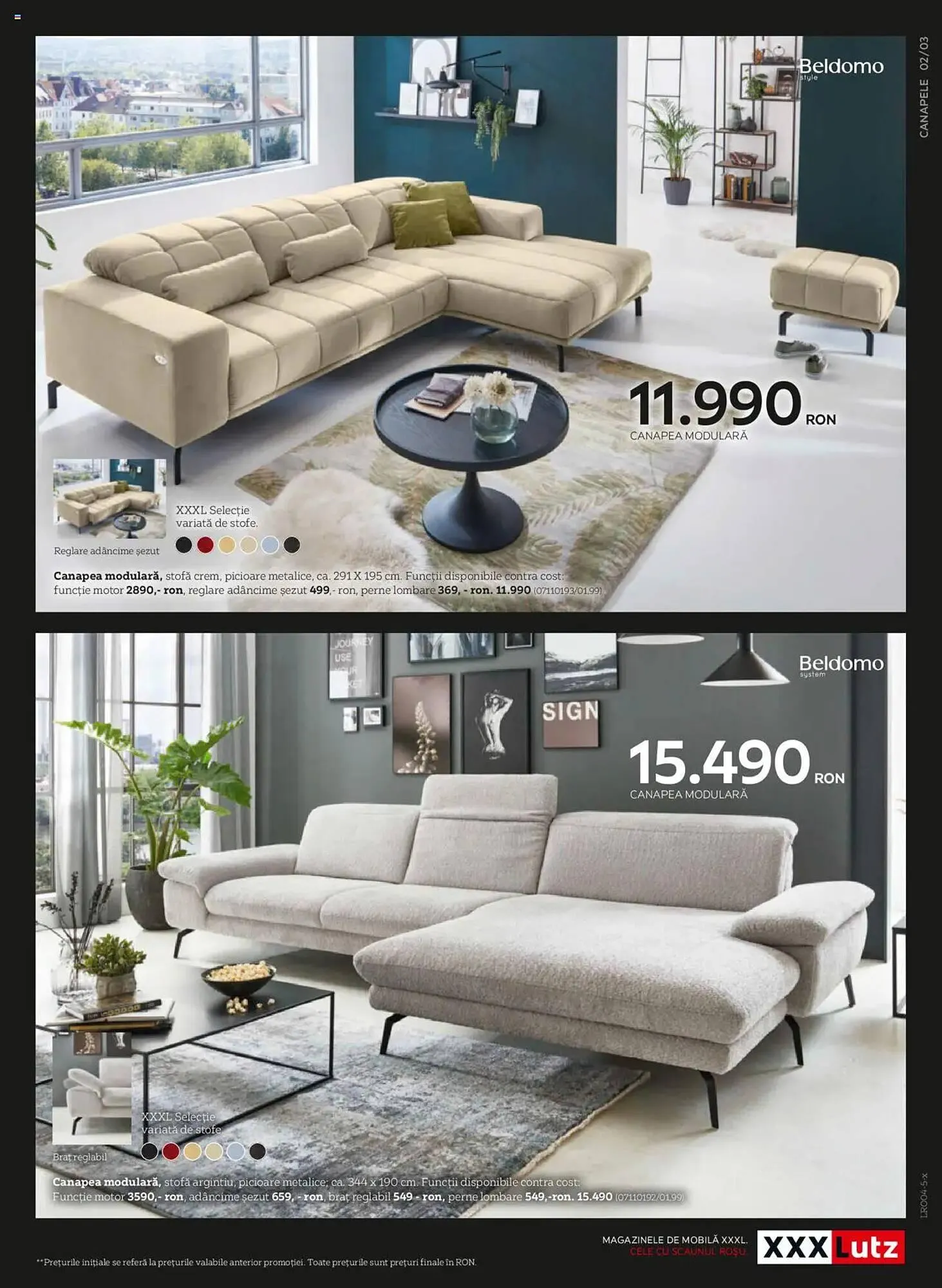 Catalog Catalog XXXLutz de la 7 aprilie până la 31 decembrie 2025 - Revista Pagina 3