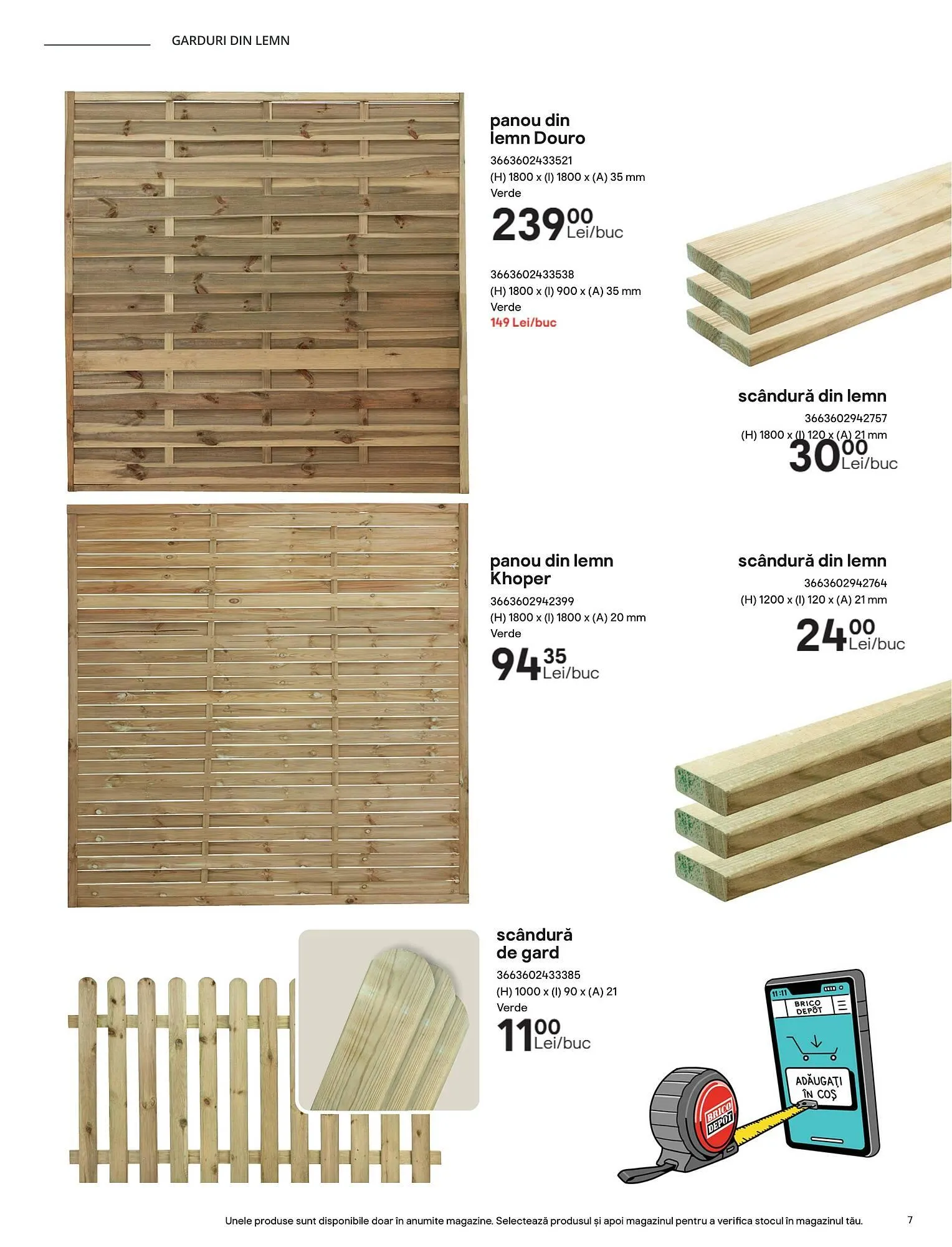 Catalog Catalog Brico Depôt de la 23 mai până la 31 octombrie 2025 - Revista Pagina 7