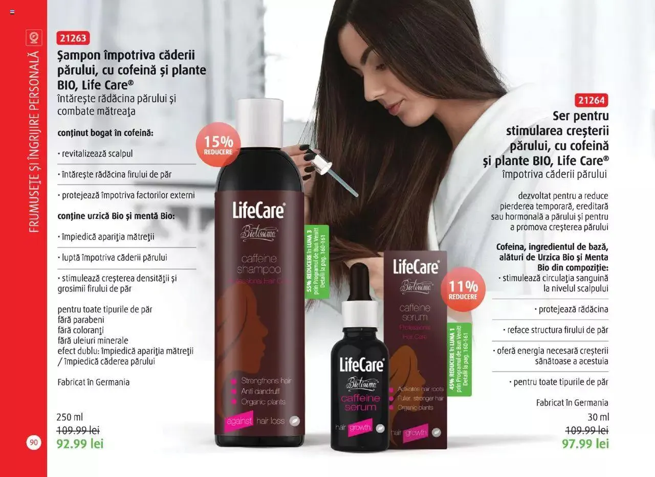 Catalog Catalog Life Care primavara-vara 2023 de la 1 martie până la 31 decembrie 2023 - Revista Pagina 92