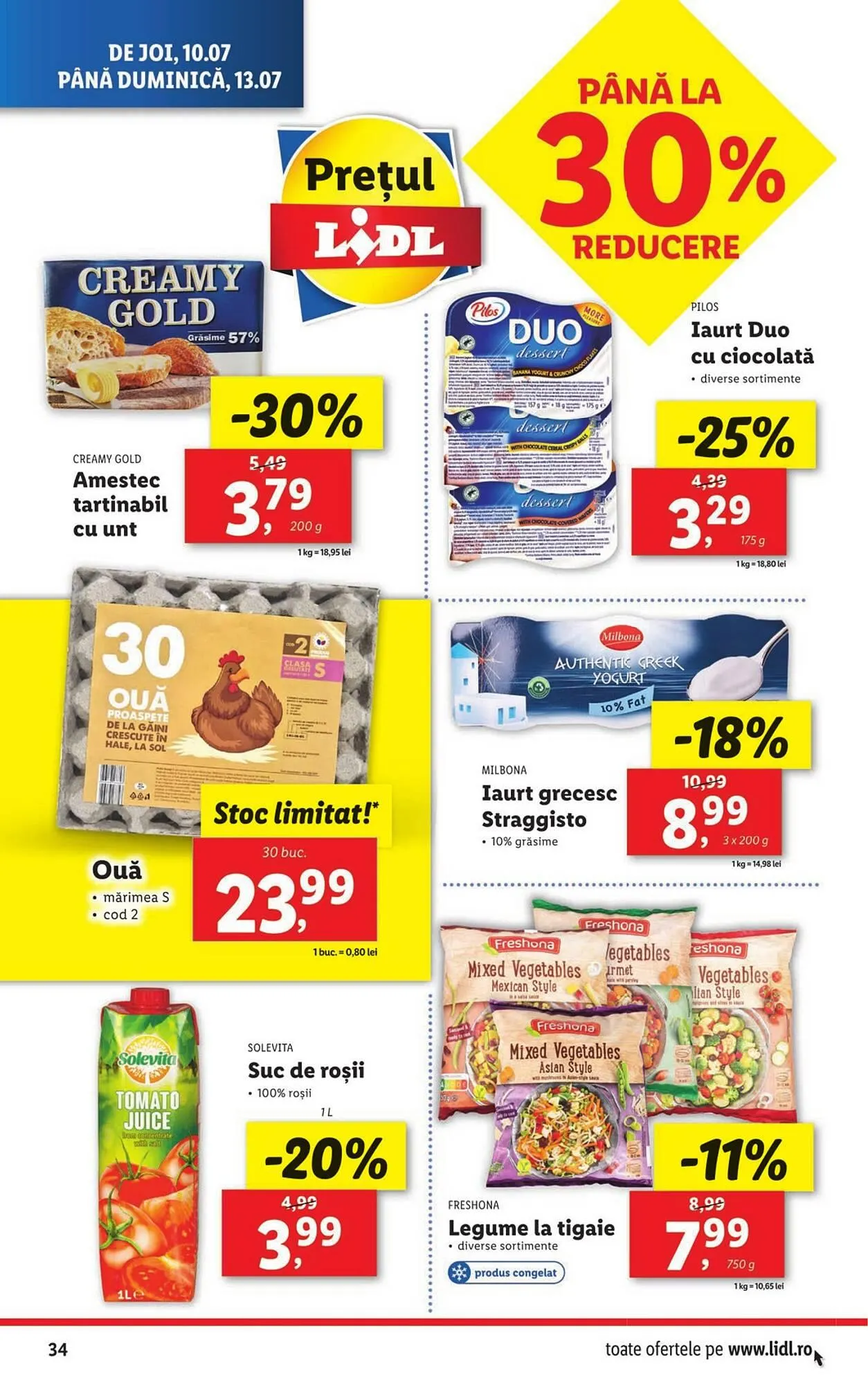 Catalog Catalog Lidl de la 7 iulie până la 13 iulie 2025 - Revista Pagina 34