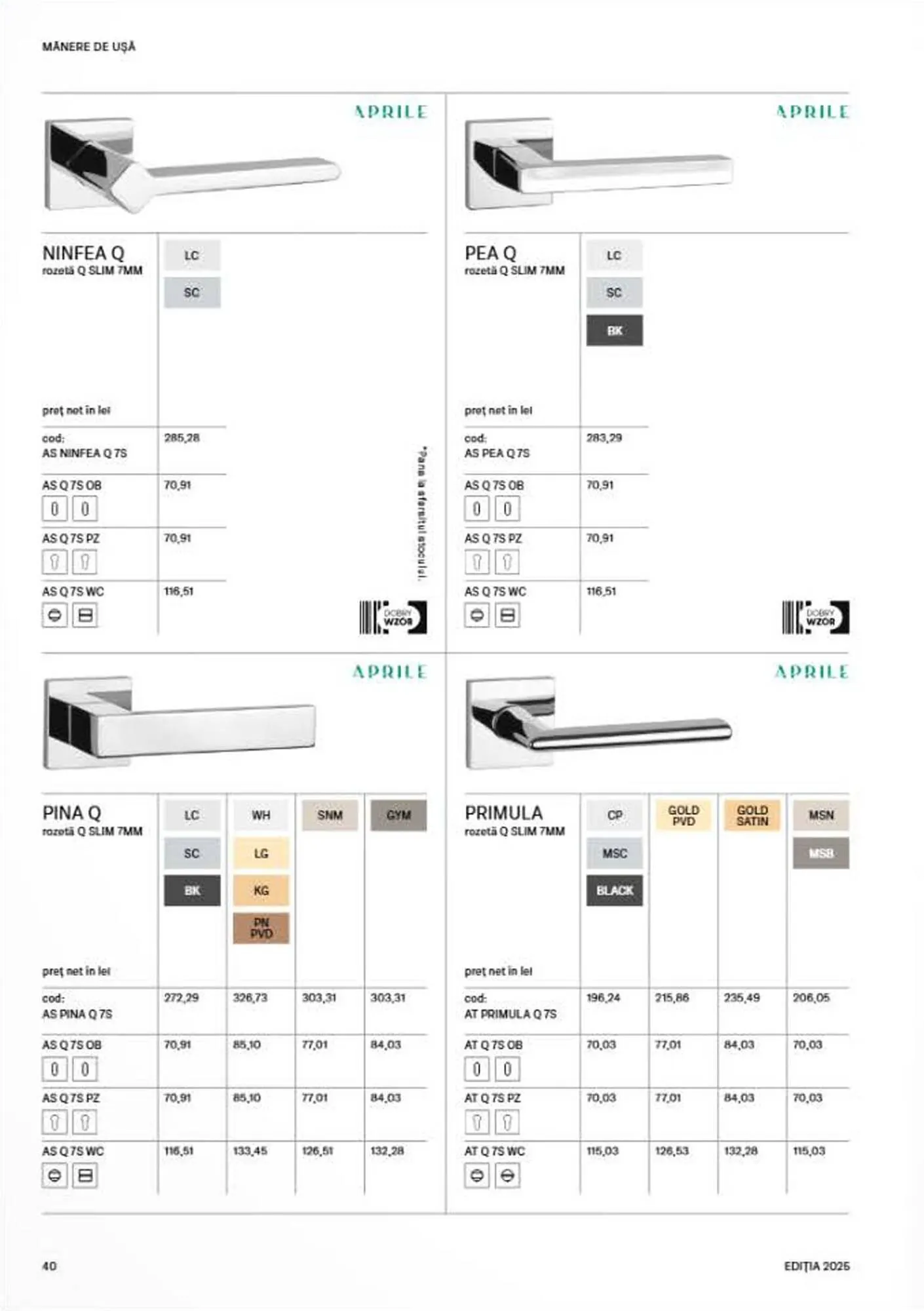 Catalog Catalog Proges de la 8 septembrie până la 31 decembrie 2025 - Revista Pagina 42