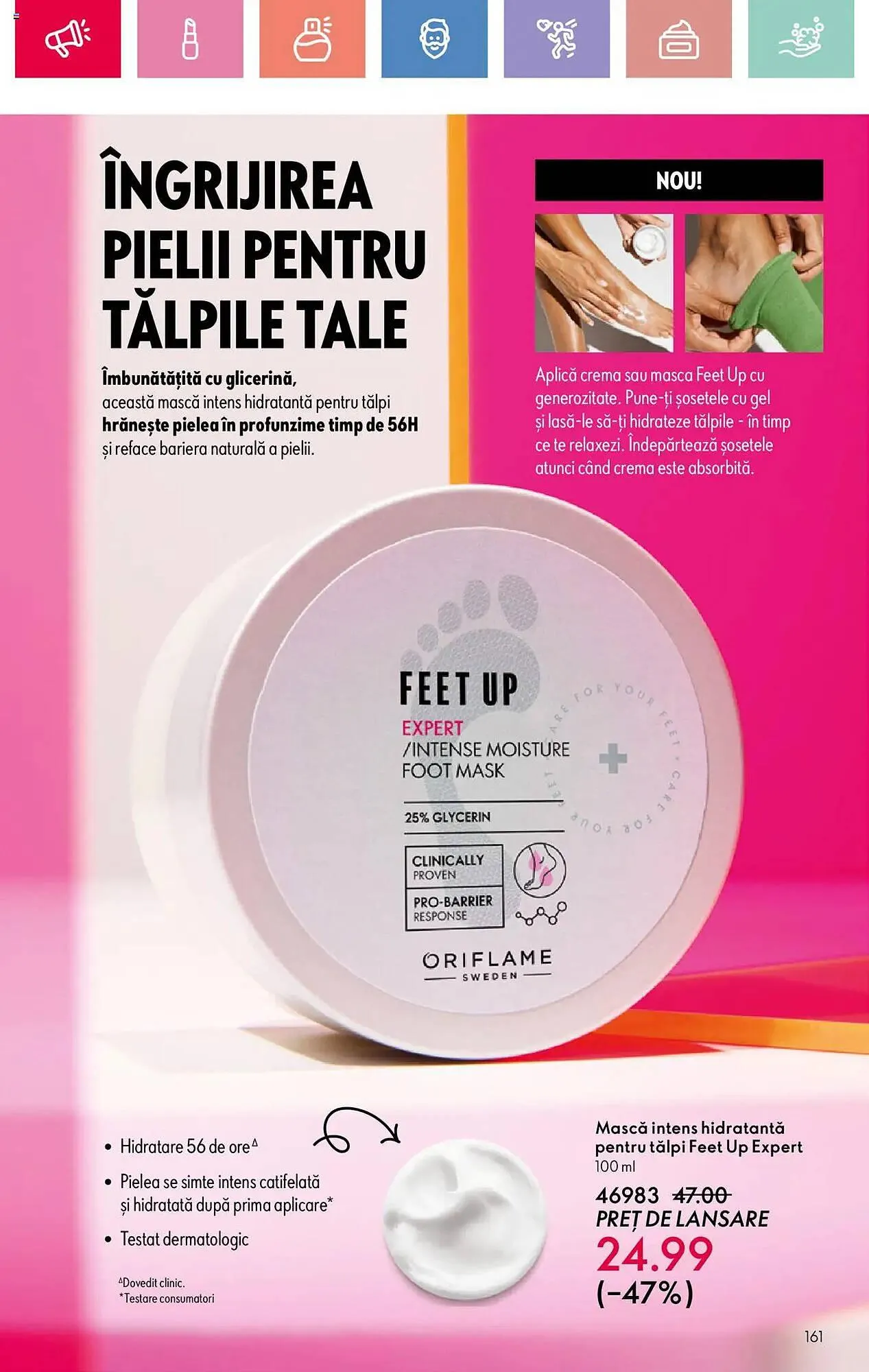 Catalog Catalog Oriflame de la 4 mai până la 24 mai 2025 - Revista Pagina 161