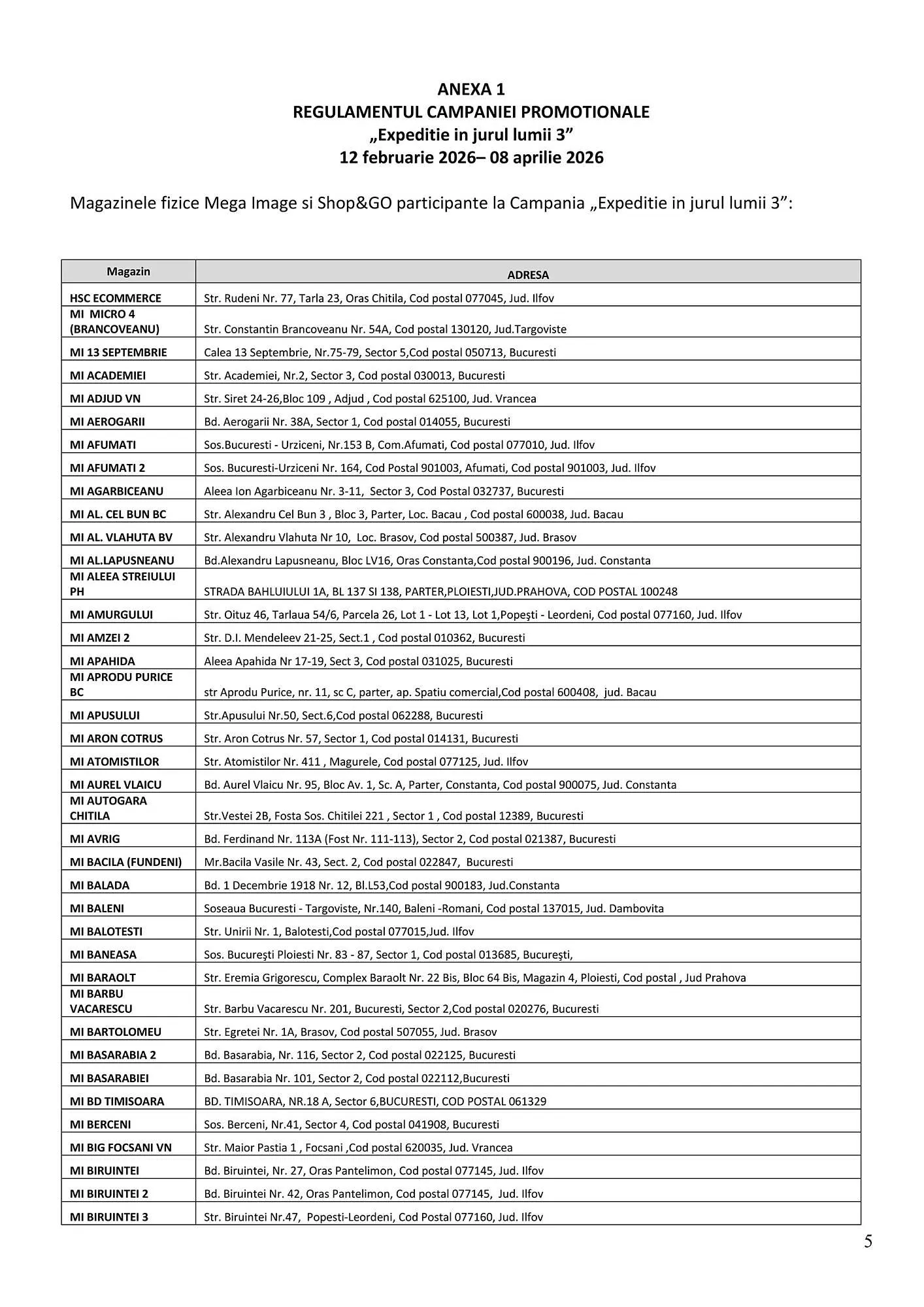 Catalog Catalog Mega Image de la 12 februarie până la 8 martie 2026 - Revista Pagina 5