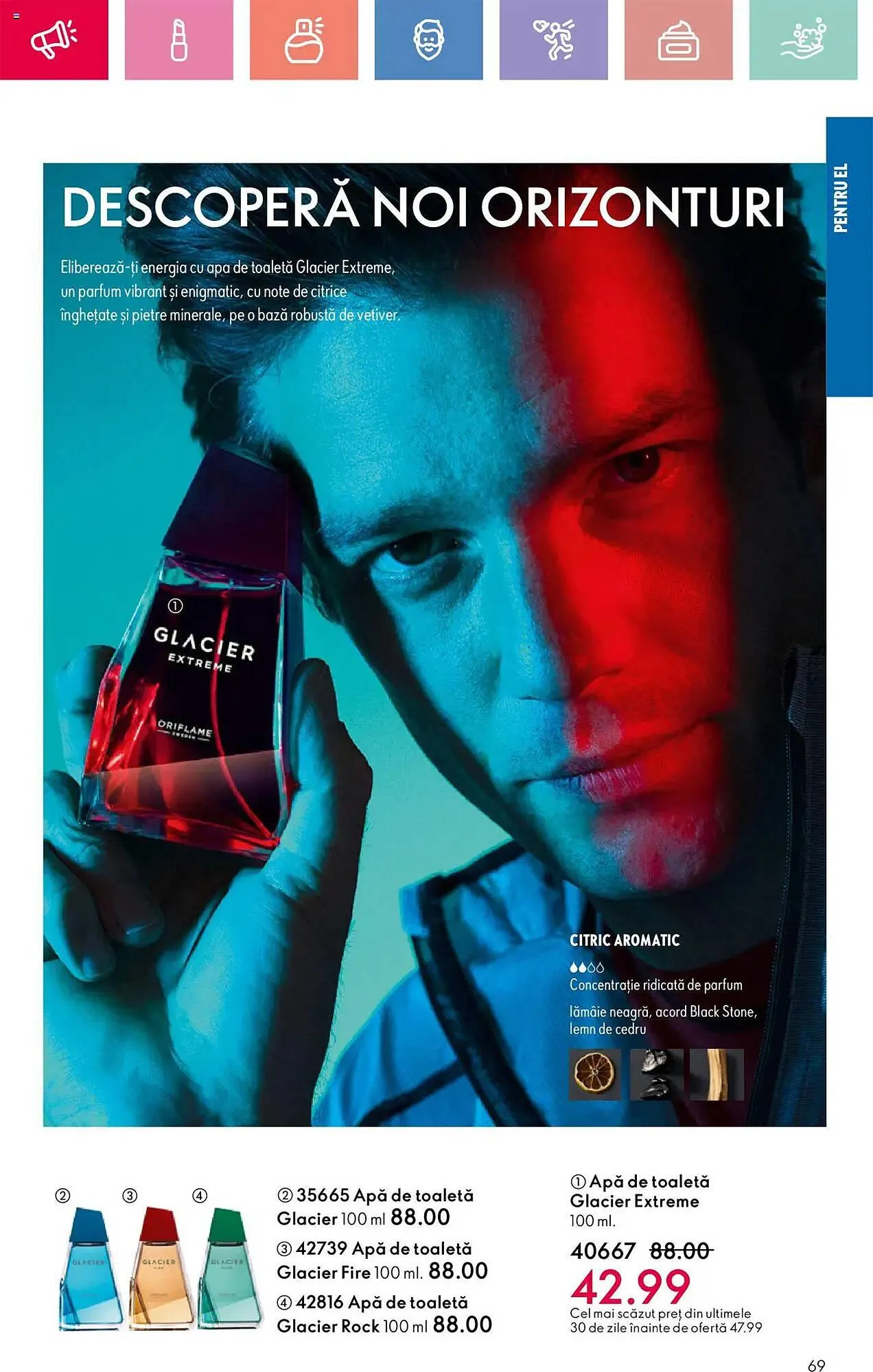Catalog Catalog Oriflame de la 13 aprilie până la 3 mai 2025 - Revista Pagina 69