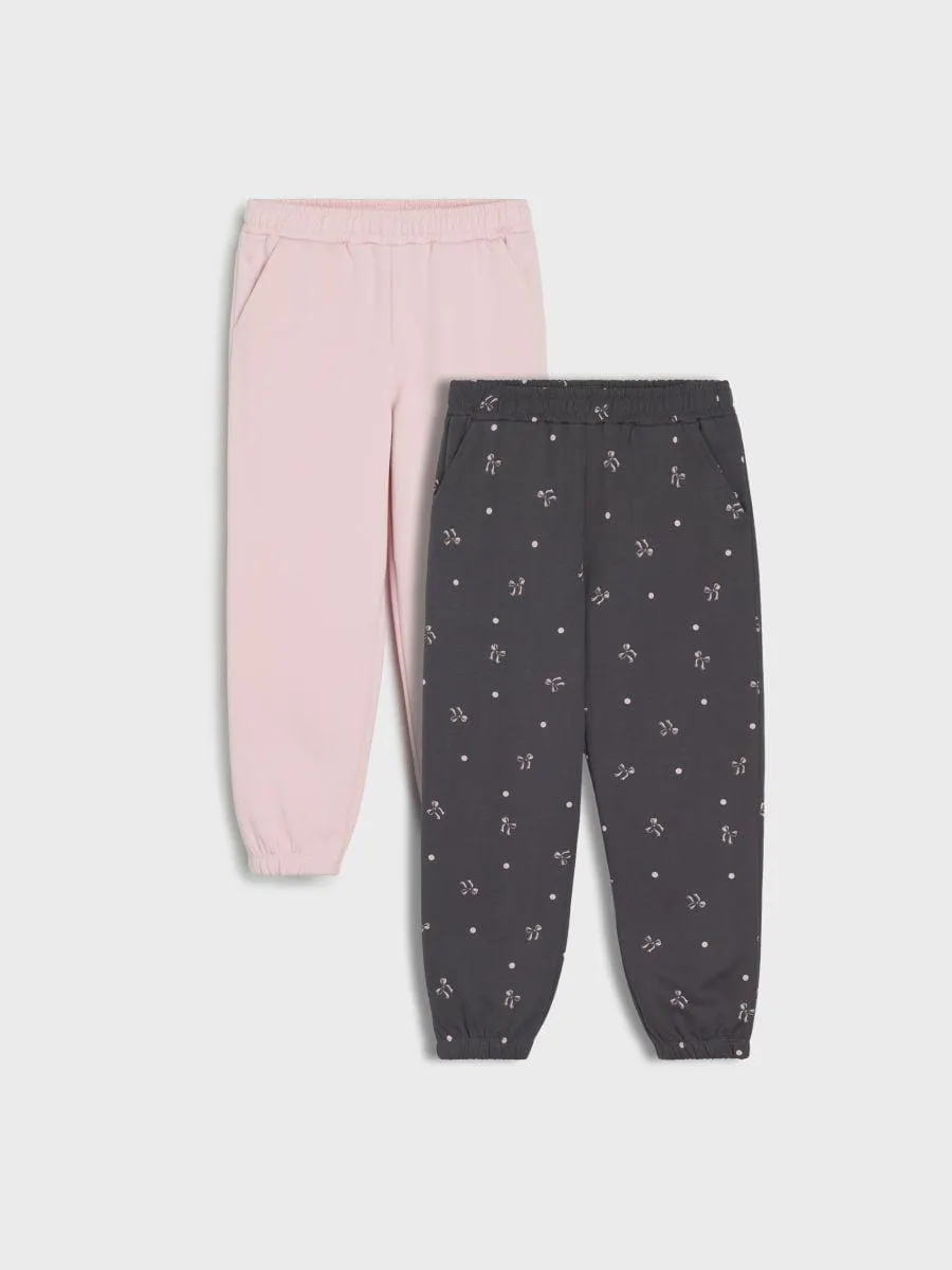 Set de 2 pantaloni jogger