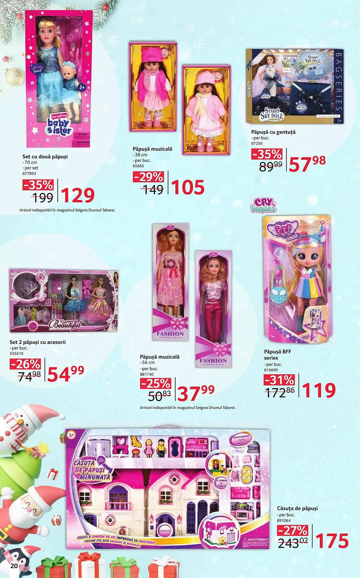 Catalog Catalog Selgros de la 6 decembrie până la 24 decembrie 2025 - Revista Pagina 20