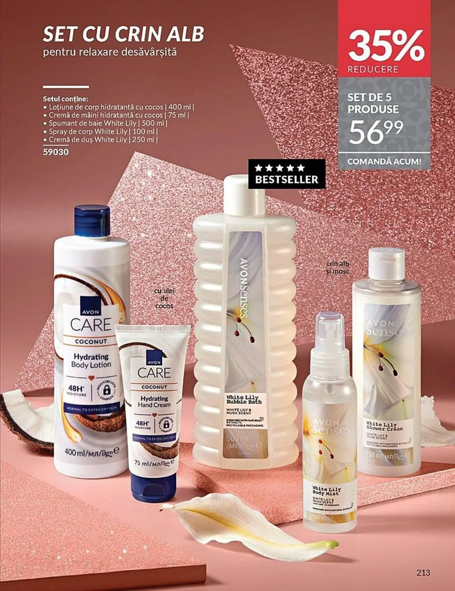 Catalog Catalog Avon de la 3 noiembrie până la 30 noiembrie 2025 - Revista Pagina 211