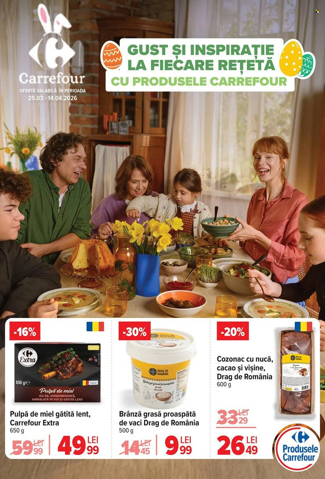 Catalog Catalog Carrefour de la 25 martie până la 14 aprilie 2026 - Revista Pagina 1