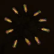 PARTY RAINBOW Instalație luminoasă, 10 LED-uri