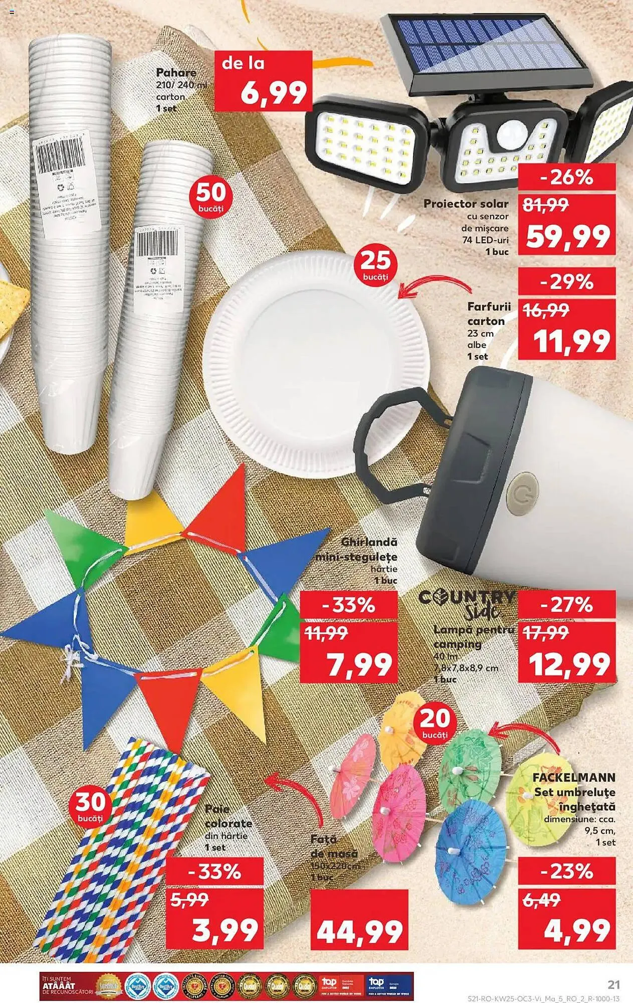 Catalog Catalog Kaufland de la 20 iunie până la 24 iunie 2025 - Revista Pagina 21