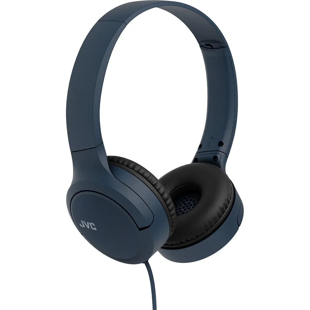 Casti JVC HA-S33UC-A-U, Cu fir, On-Ear, Microfon, USB-C, albastru