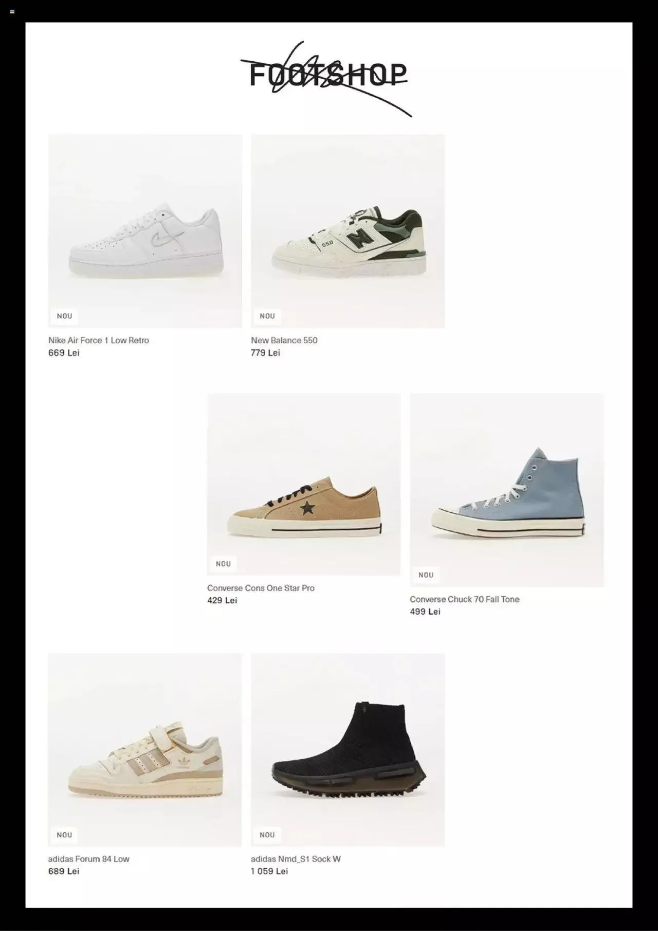 Catalog Catalog Footshop de la 5 august până la 31 decembrie 2023 - Revista Pagina 12