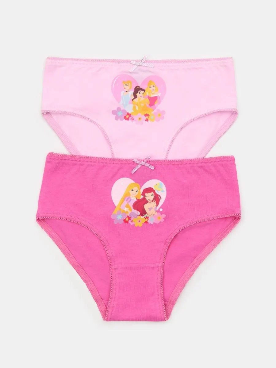 Set de 2 perechi de chiloți Disney Princess