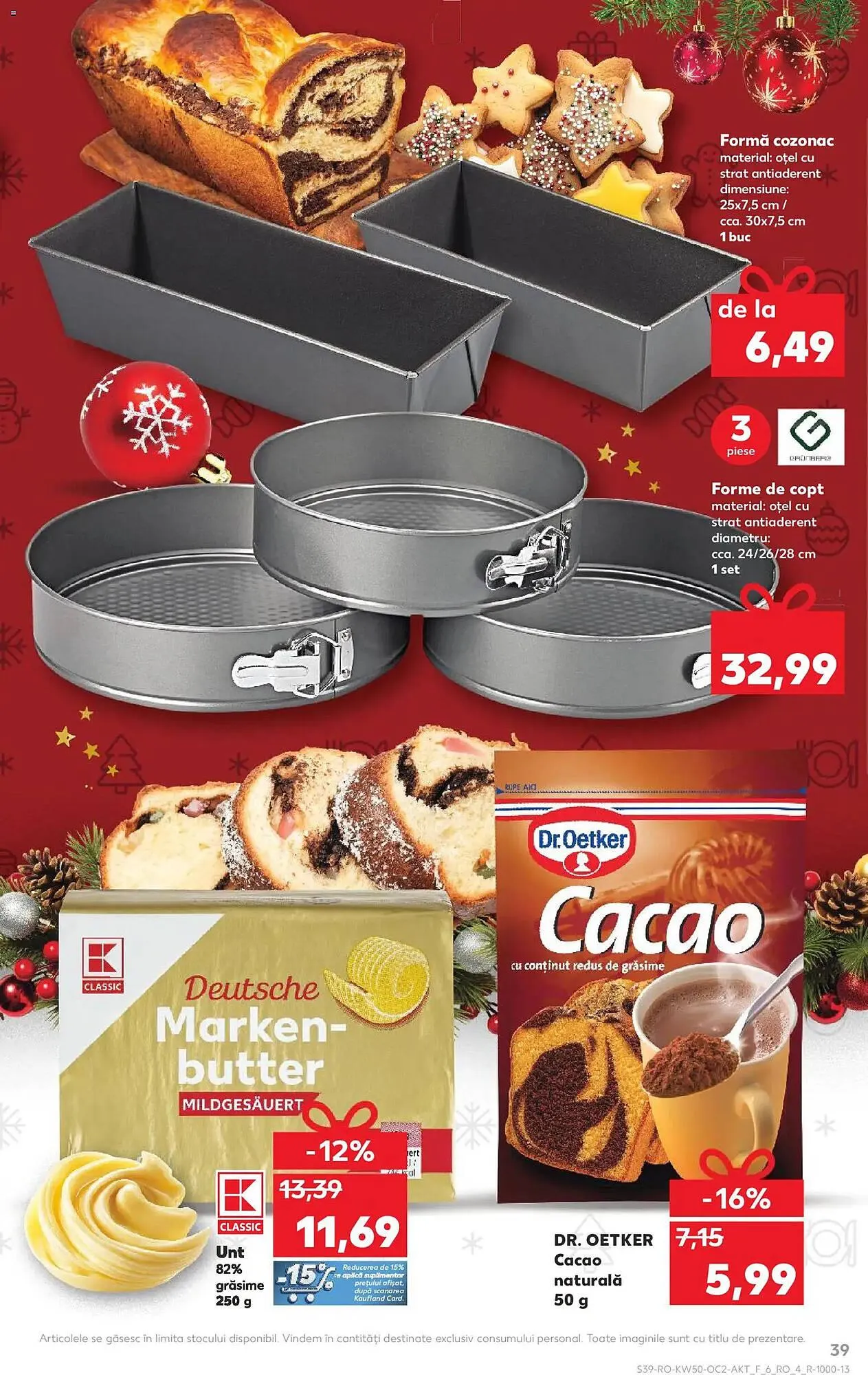 Catalog Catalog Kaufland de la 10 decembrie până la 16 decembrie 2025 - Revista Pagina 39