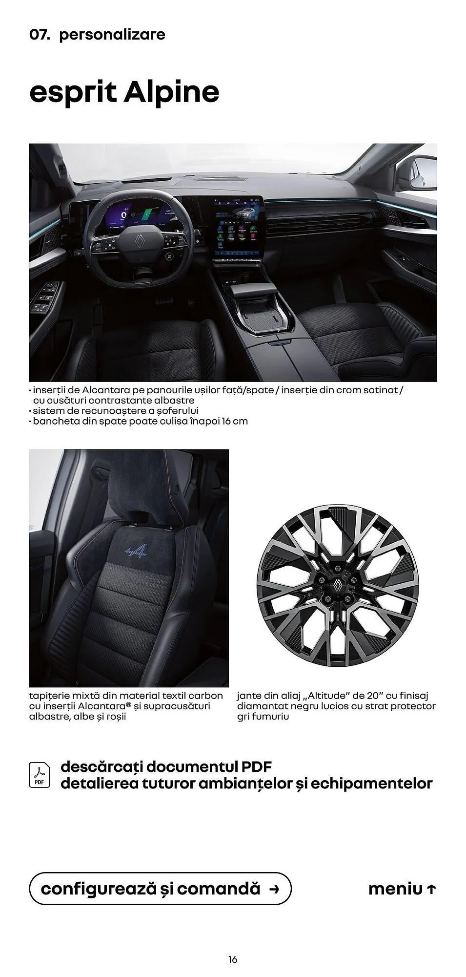 Catalog Catalog Renault de la 7 ianuarie până la 30 iunie 2026 - Revista Pagina 16