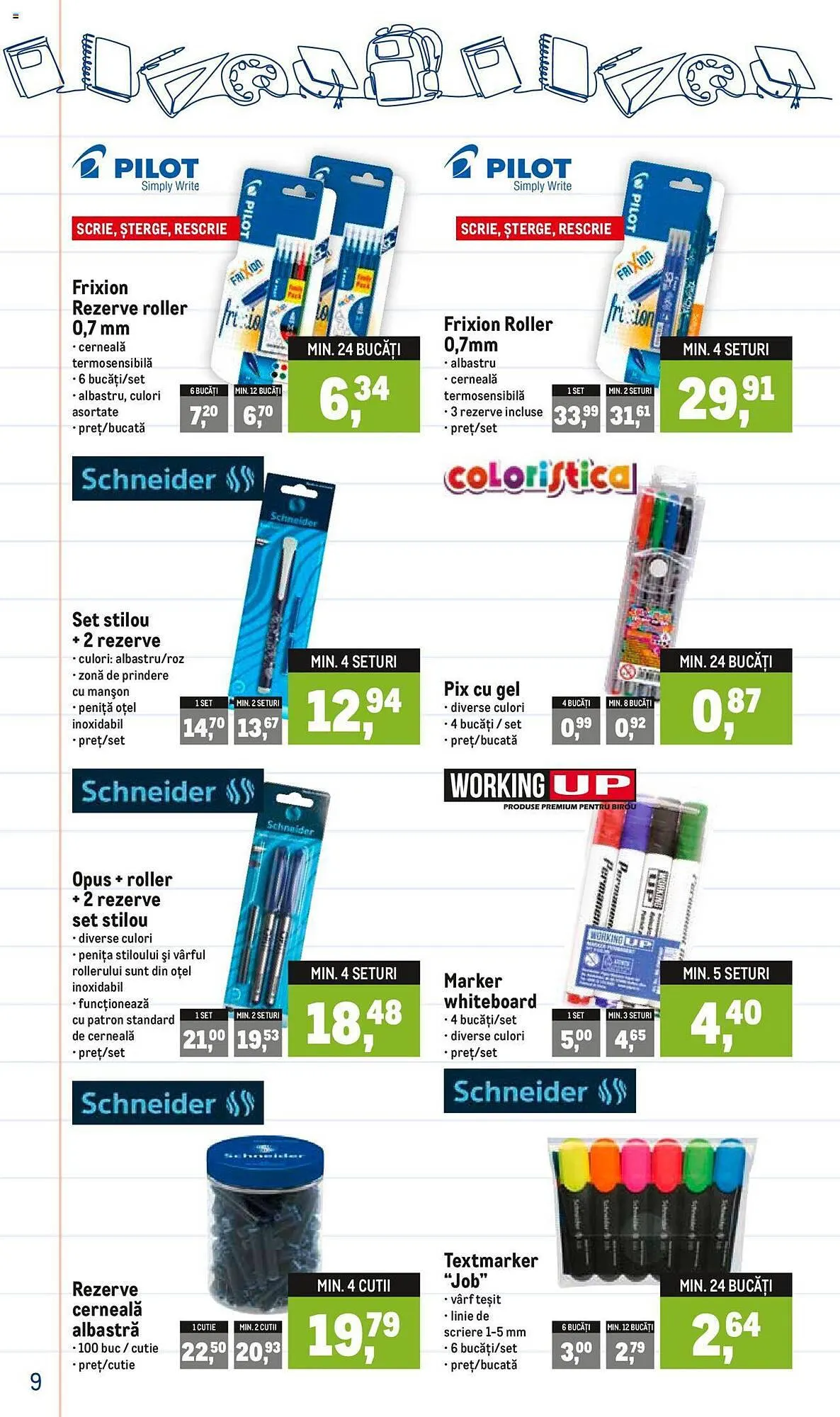 Catalog Metro catalog de la 1 august până la 25 septembrie 2023 - Revista Pagina 9