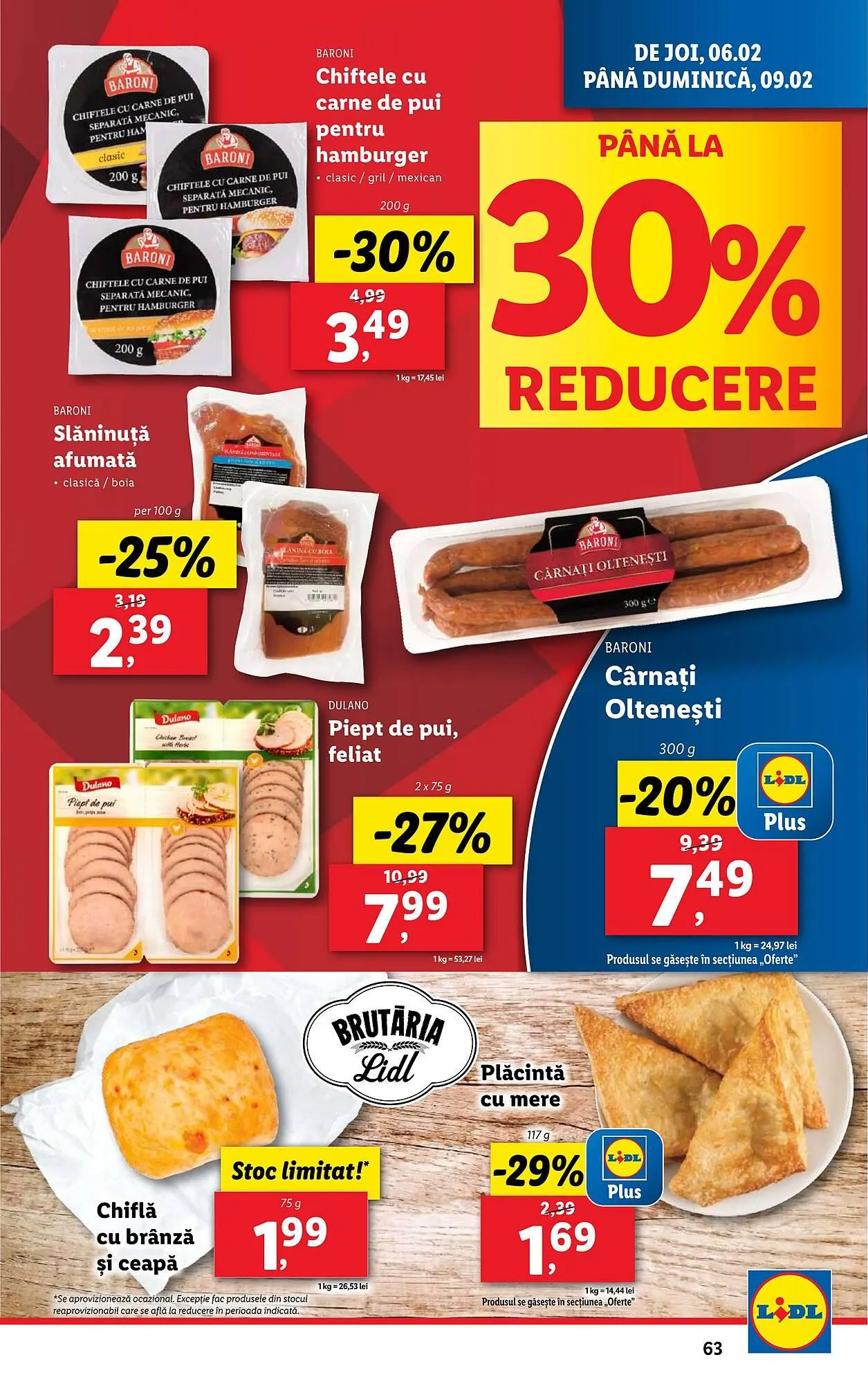 Catalog Catalog Lidl de la 3 februarie până la 9 februarie 2025 - Revista Pagina 63