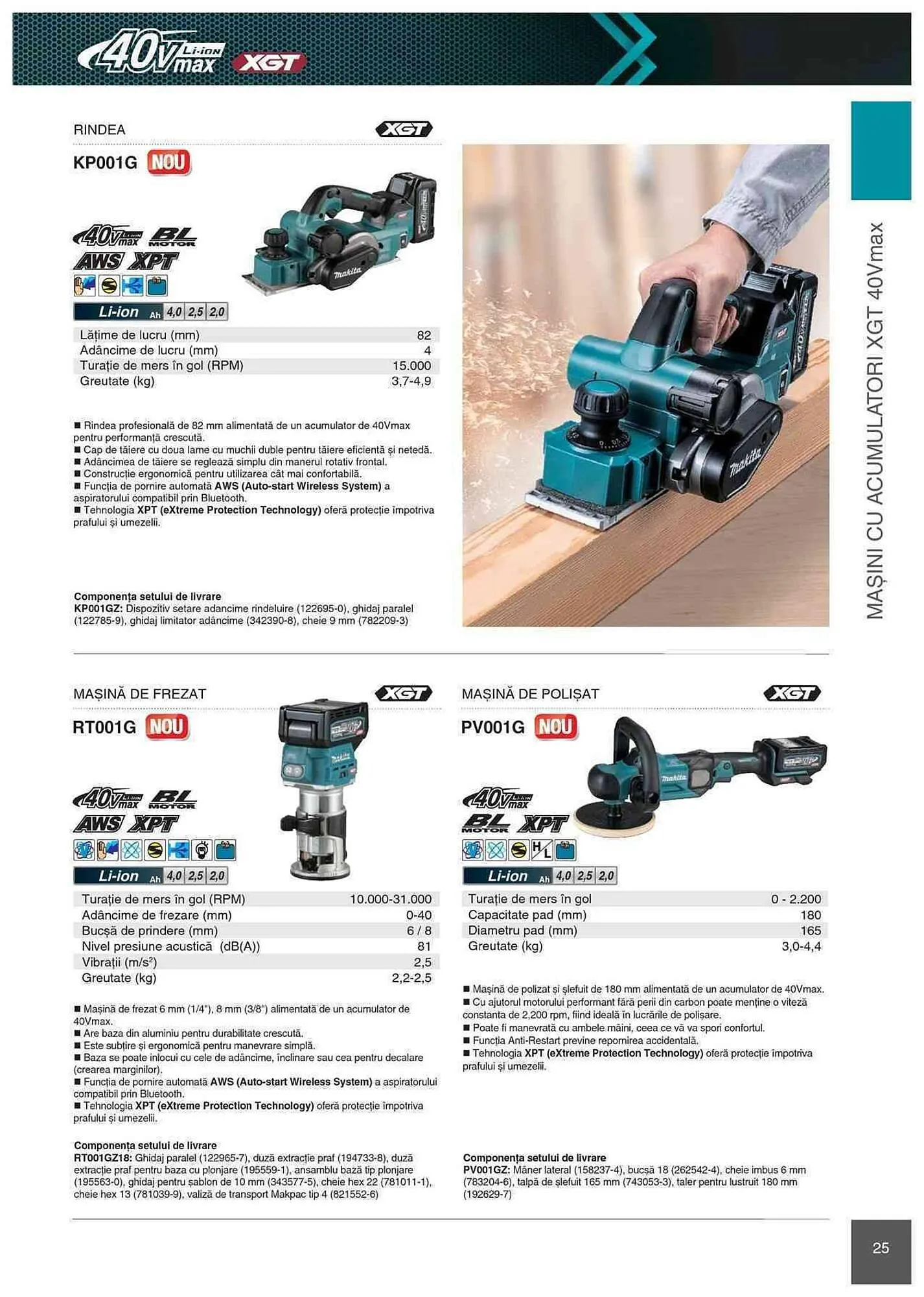 Catalog Makita catalog de la 1 ianuarie până la 31 decembrie 2023 - Revista Pagina 25