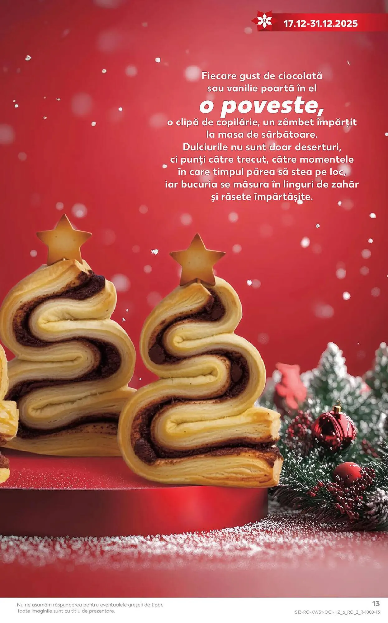 Catalog Catalog Kaufland de la 16 decembrie până la 31 decembrie 2025 - Revista Pagina 13