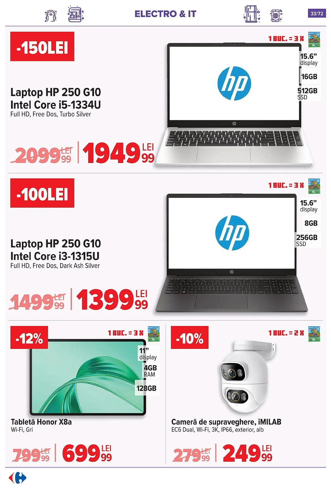 Catalog Catalog Carrefour de la 15 octombrie până la 4 noiembrie 2025 - Revista Pagina 34