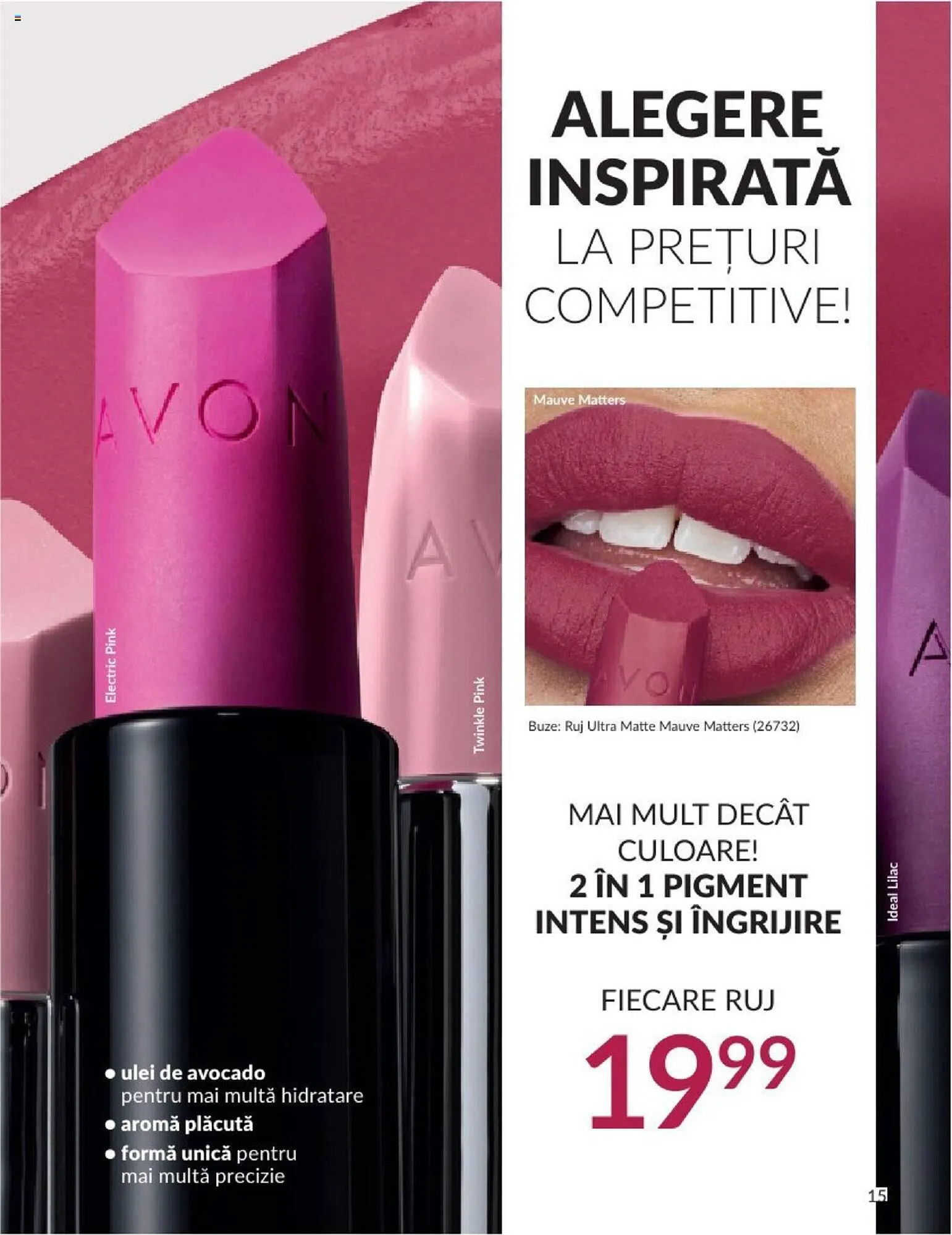 Catalog Avon catalog de la 1 septembrie până la 30 septembrie 2023 - Revista Pagina 17