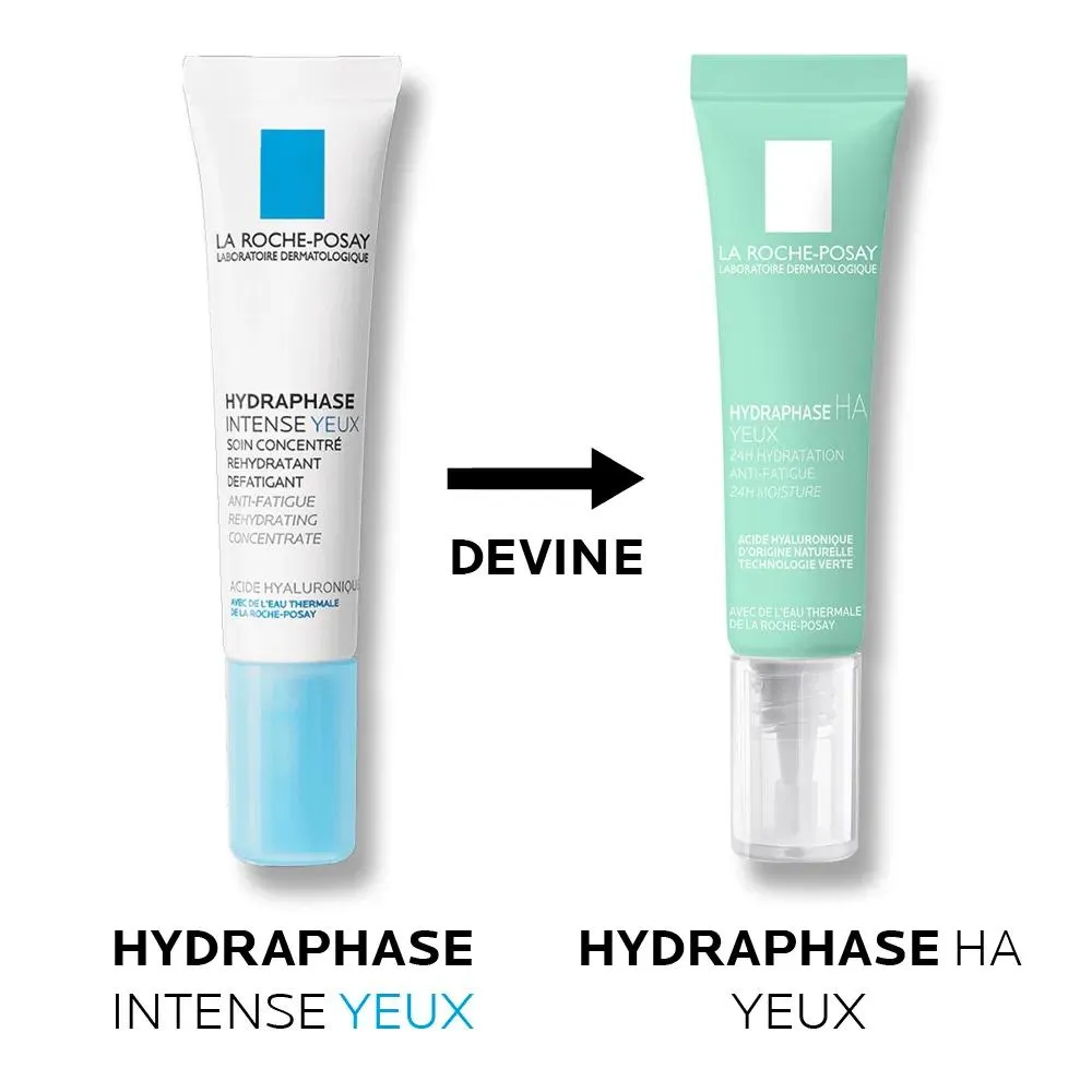 Gel-crema contur ochi intens hidratanta Hydraphase, 15ml, La Roche-Posay