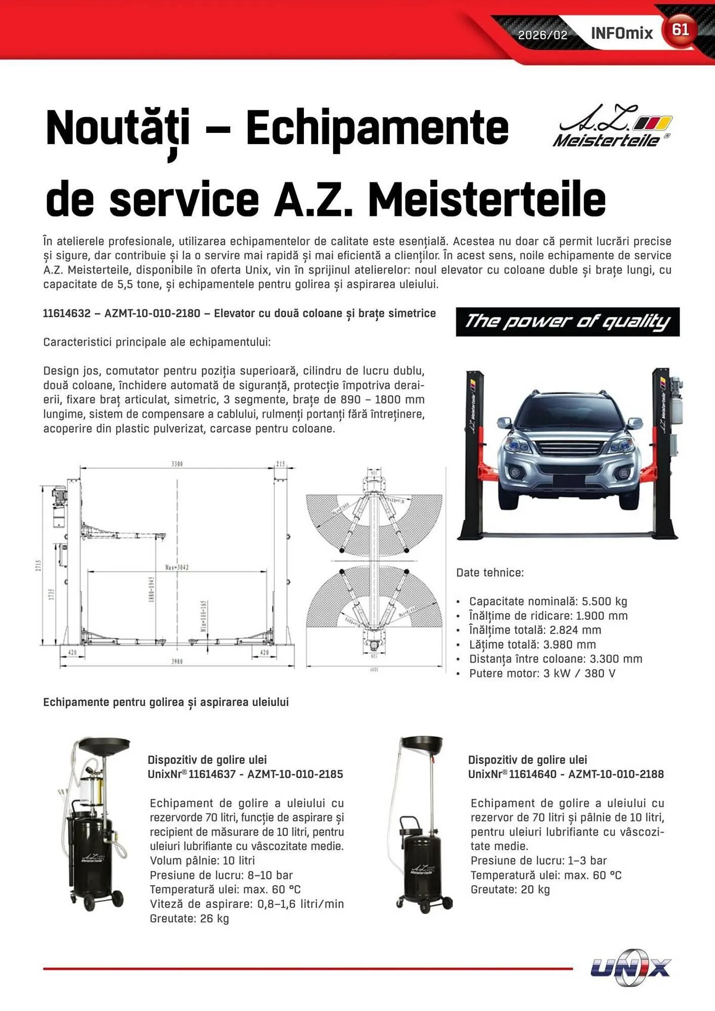 Catalog Catalog UNIX Auto de la 4 februarie până la 28 februarie 2026 - Revista Pagina 61
