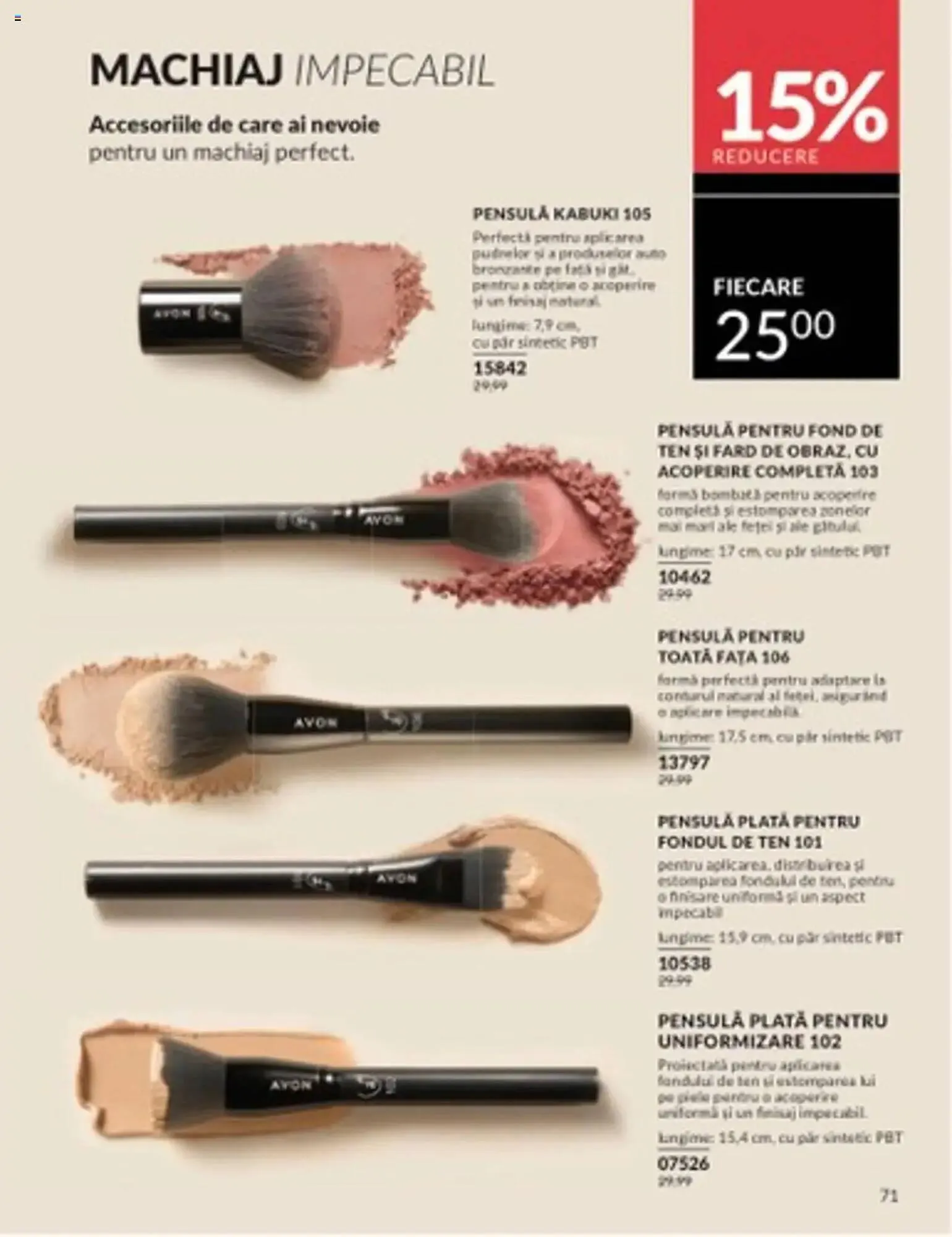 Catalog Catalog Avon de la 1 martie până la 31 martie 2025 - Revista Pagina 71