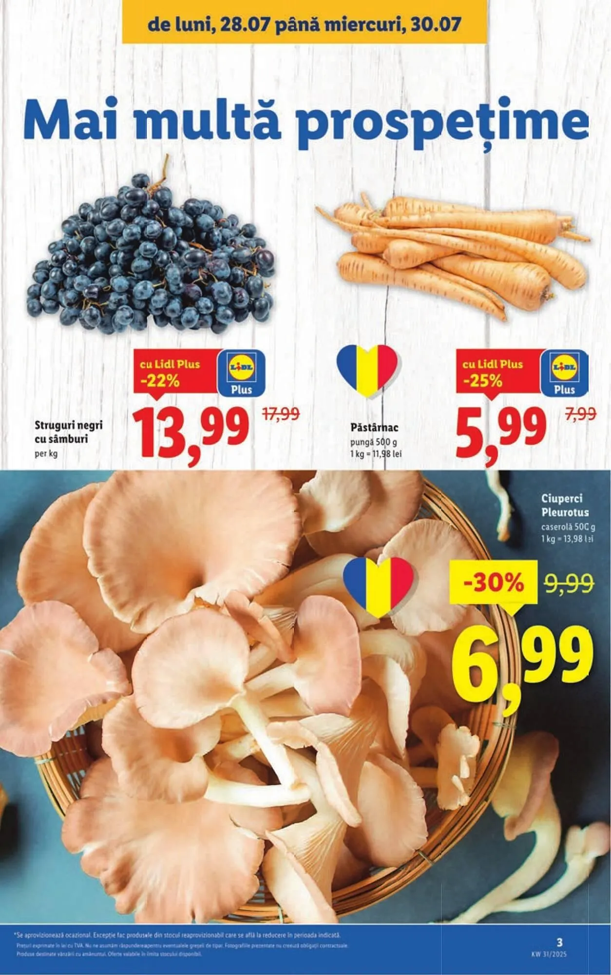 Catalog Catalog Lidl de la 28 iulie până la 3 august 2025 - Revista Pagina 3