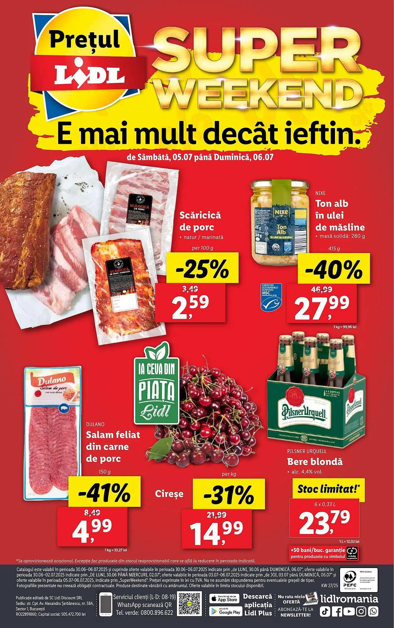 Catalog Catalog Lidl de la 30 iunie până la 6 iulie 2025 - Revista Pagina 98