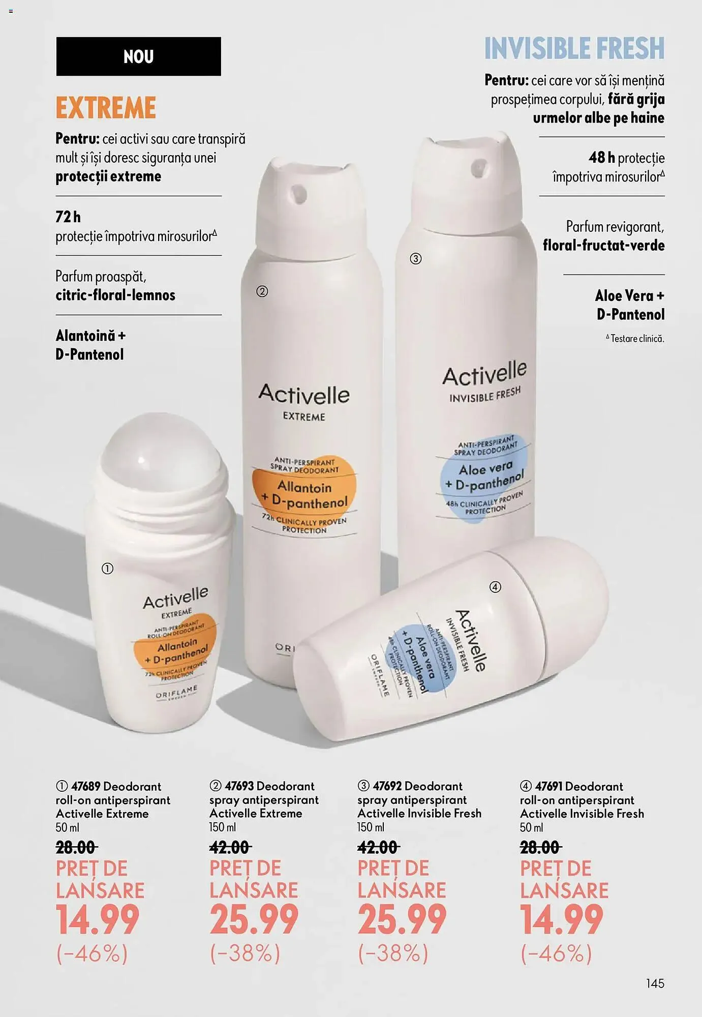 Catalog Catalog Oriflame de la 17 iunie până la 7 iulie 2026 - Revista Pagina 145