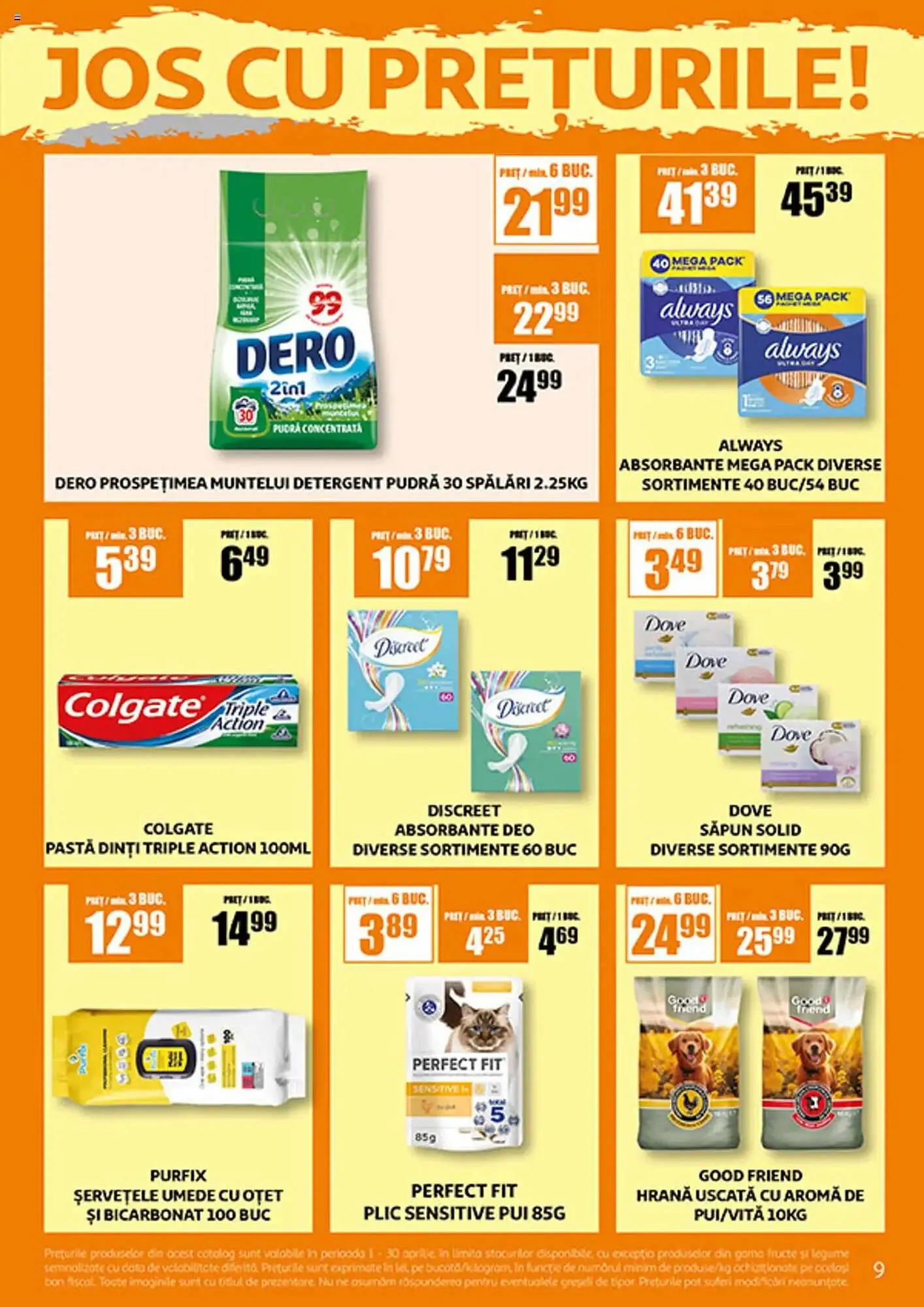 Catalog Catalog Auchan de la 1 aprilie până la 30 aprilie 2025 - Revista Pagina 9