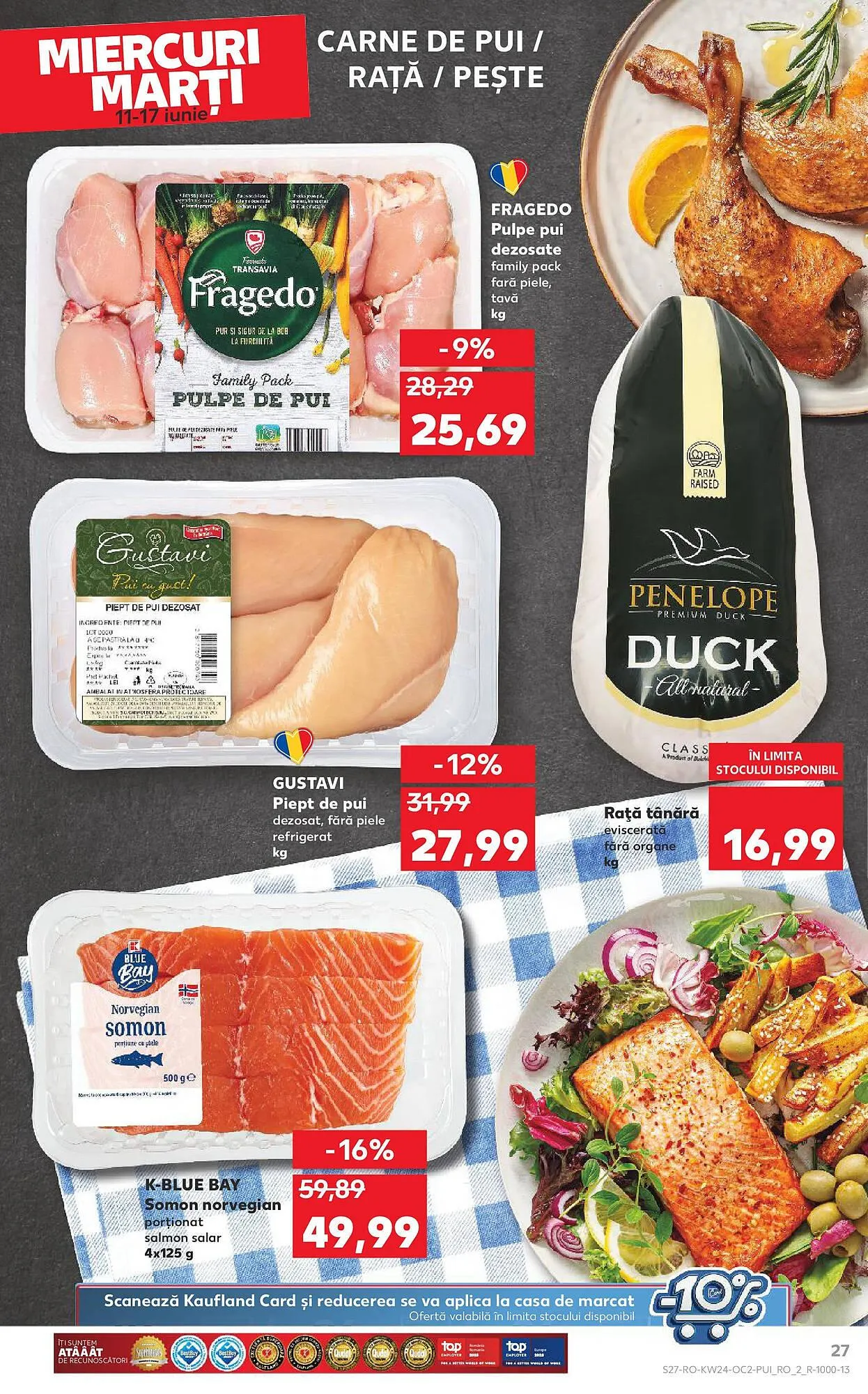 Catalog Catalog Kaufland de la 11 iunie până la 17 iunie 2025 - Revista Pagina 27